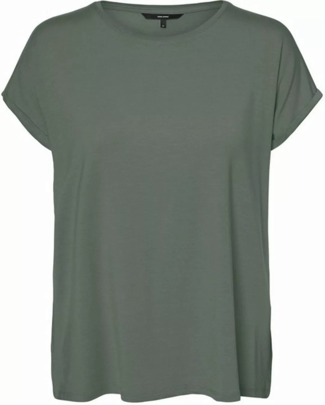 Vero Moda Rundhalsshirt "VMAVA PLAIN SS TOP GAJRS NOOS" günstig online kaufen