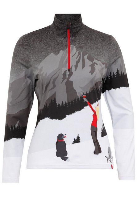 Krimson Klover Langarmshirt Powder Hound (1-tlg) günstig online kaufen