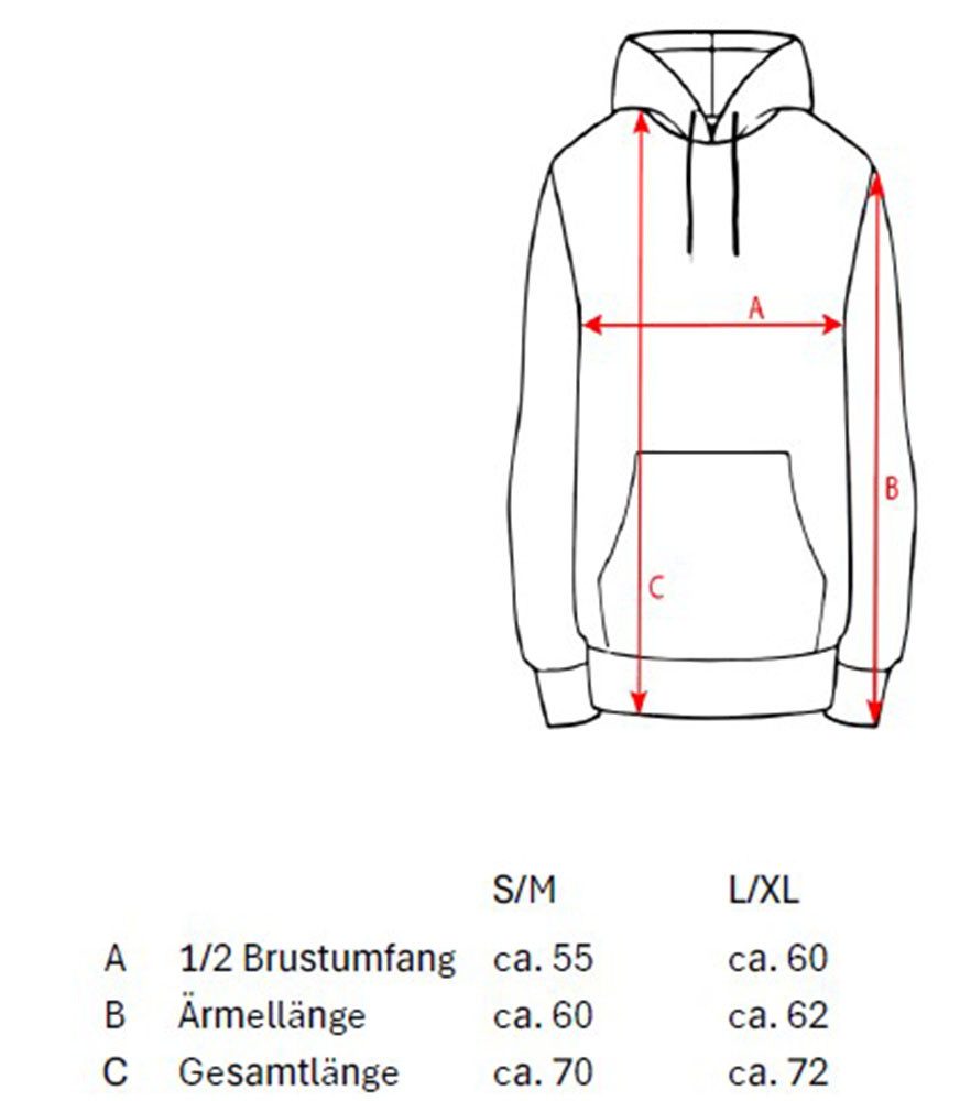 Zwillingsherz Hoodie "Meine Heimat" mit aufgesticktem günstig online kaufen