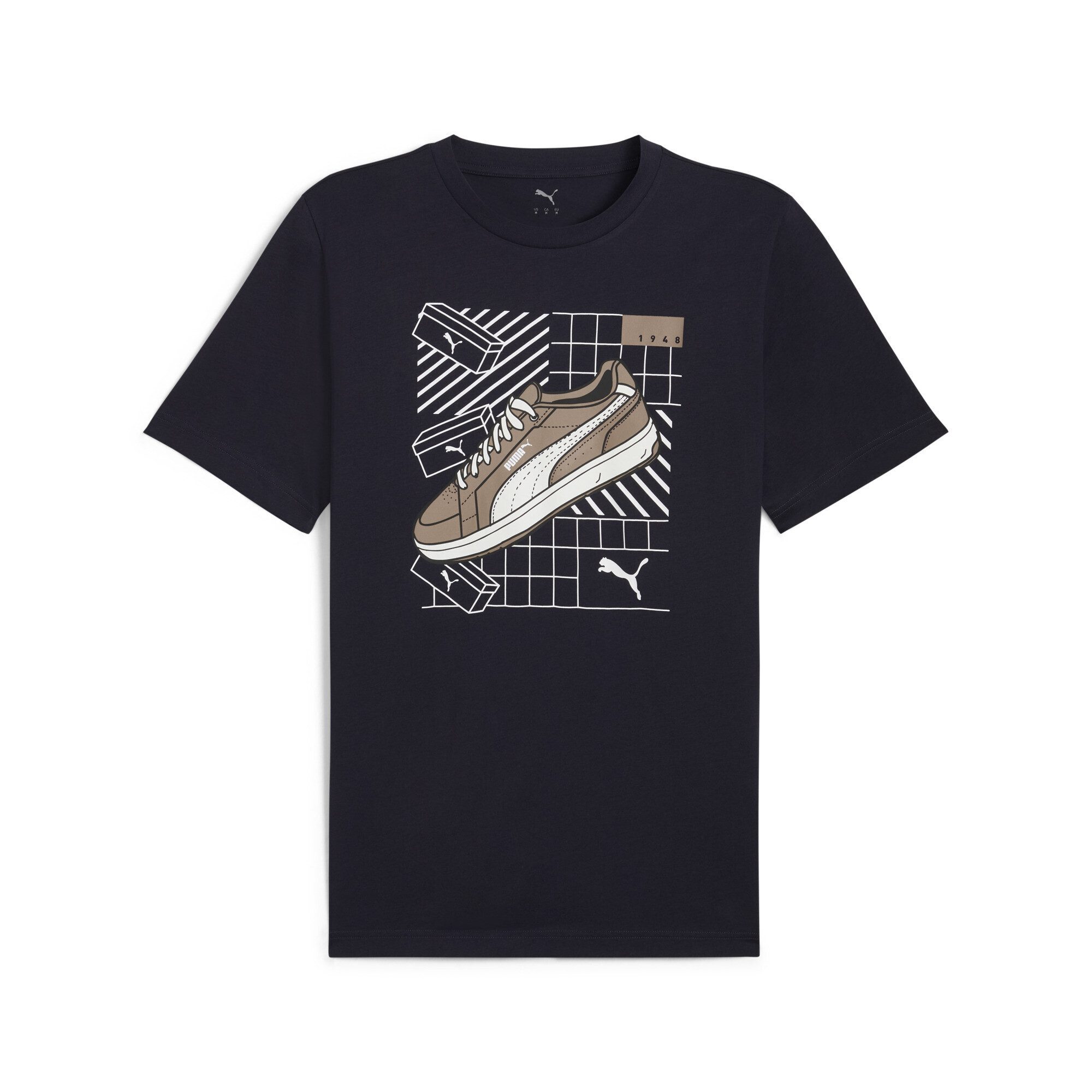 PUMA T-Shirt "Graphics Sneaker T-Shirt Herren" günstig online kaufen