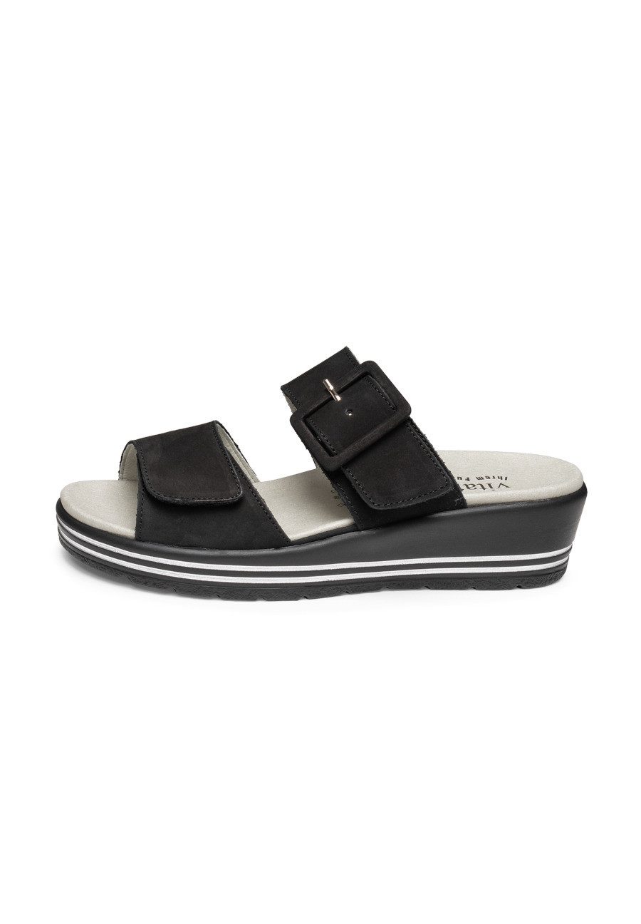 vitaform Damenschuhe Pantolette Softnubuk Pantolette günstig online kaufen