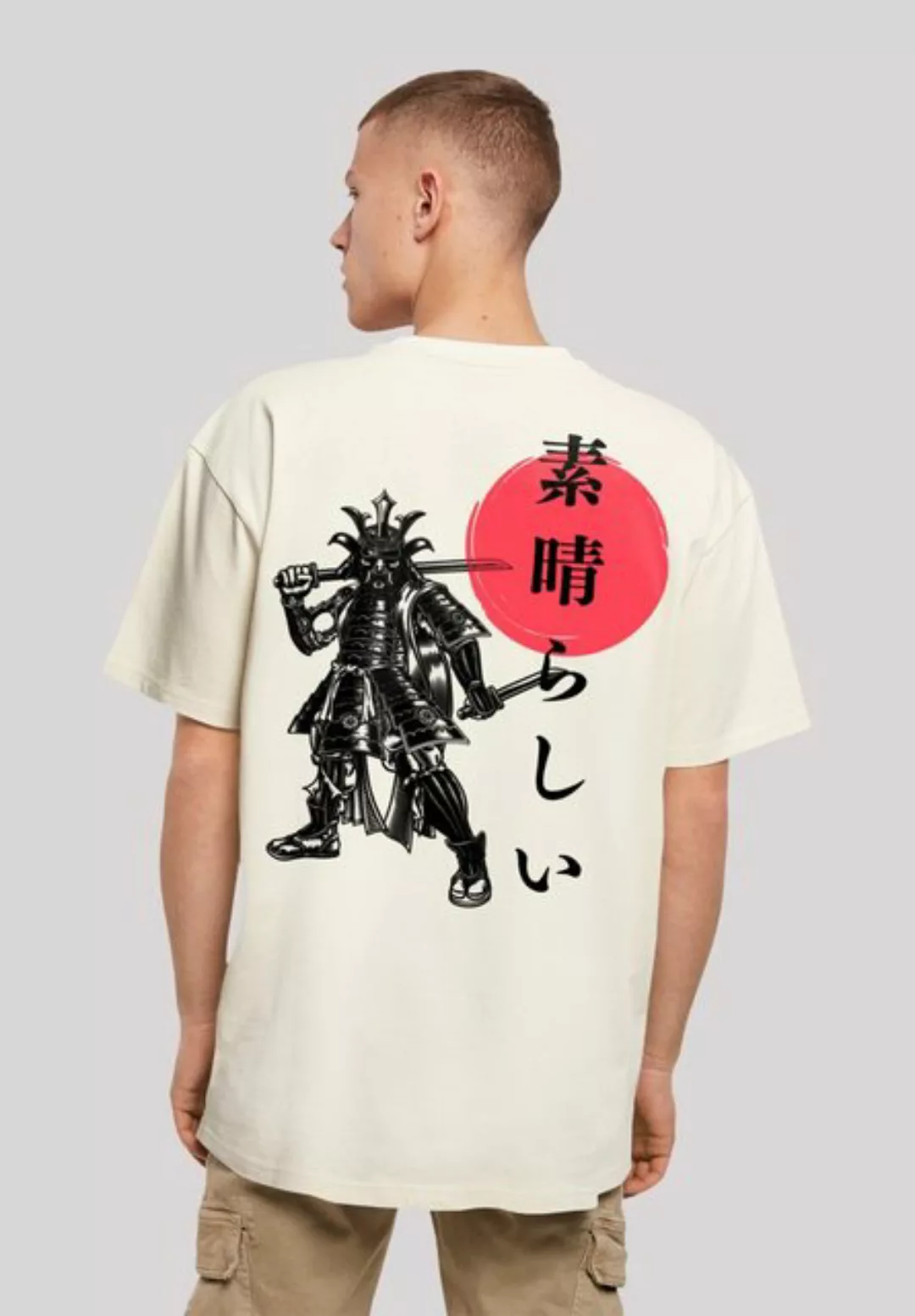 F4NT4STIC T-Shirt Samurai Japan Grafik Print günstig online kaufen