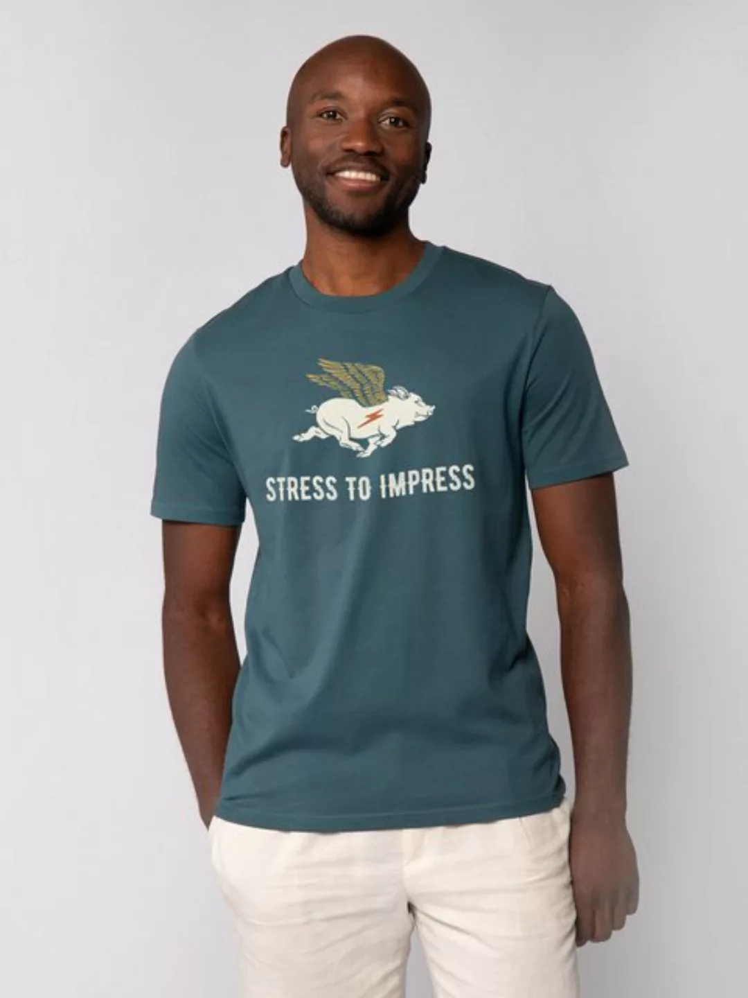 wat? Apparel T-Shirt Stress to impress günstig online kaufen