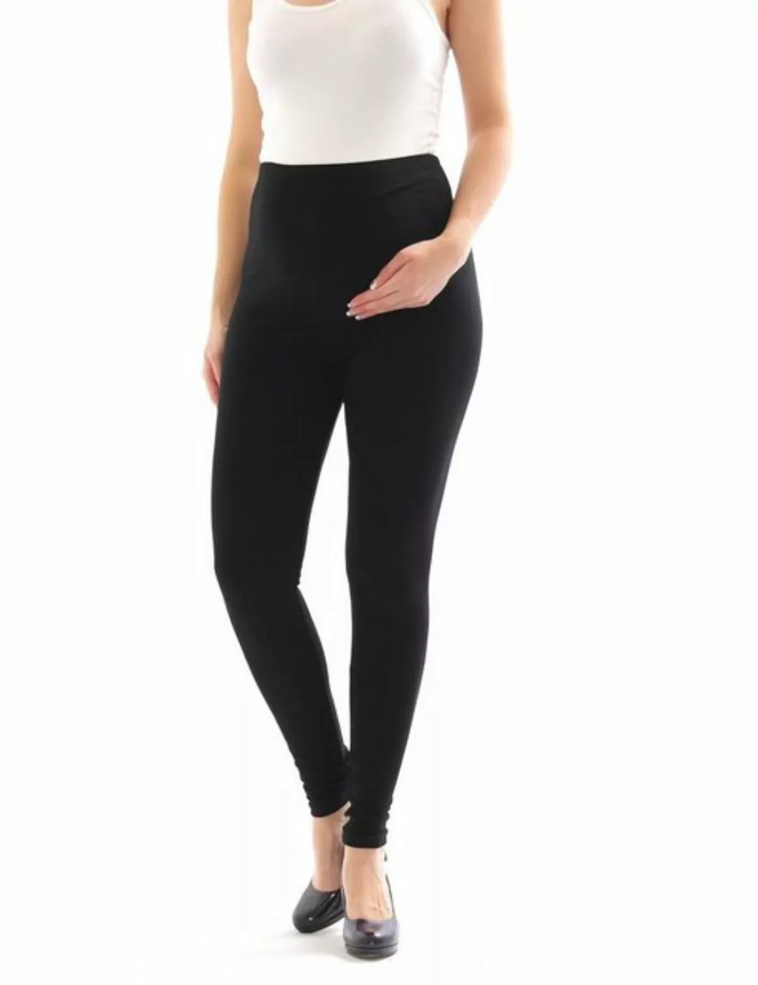 SYS Umstandsleggings Umstandsleggings Thermo Fleece innen Hose lang Baumwol günstig online kaufen