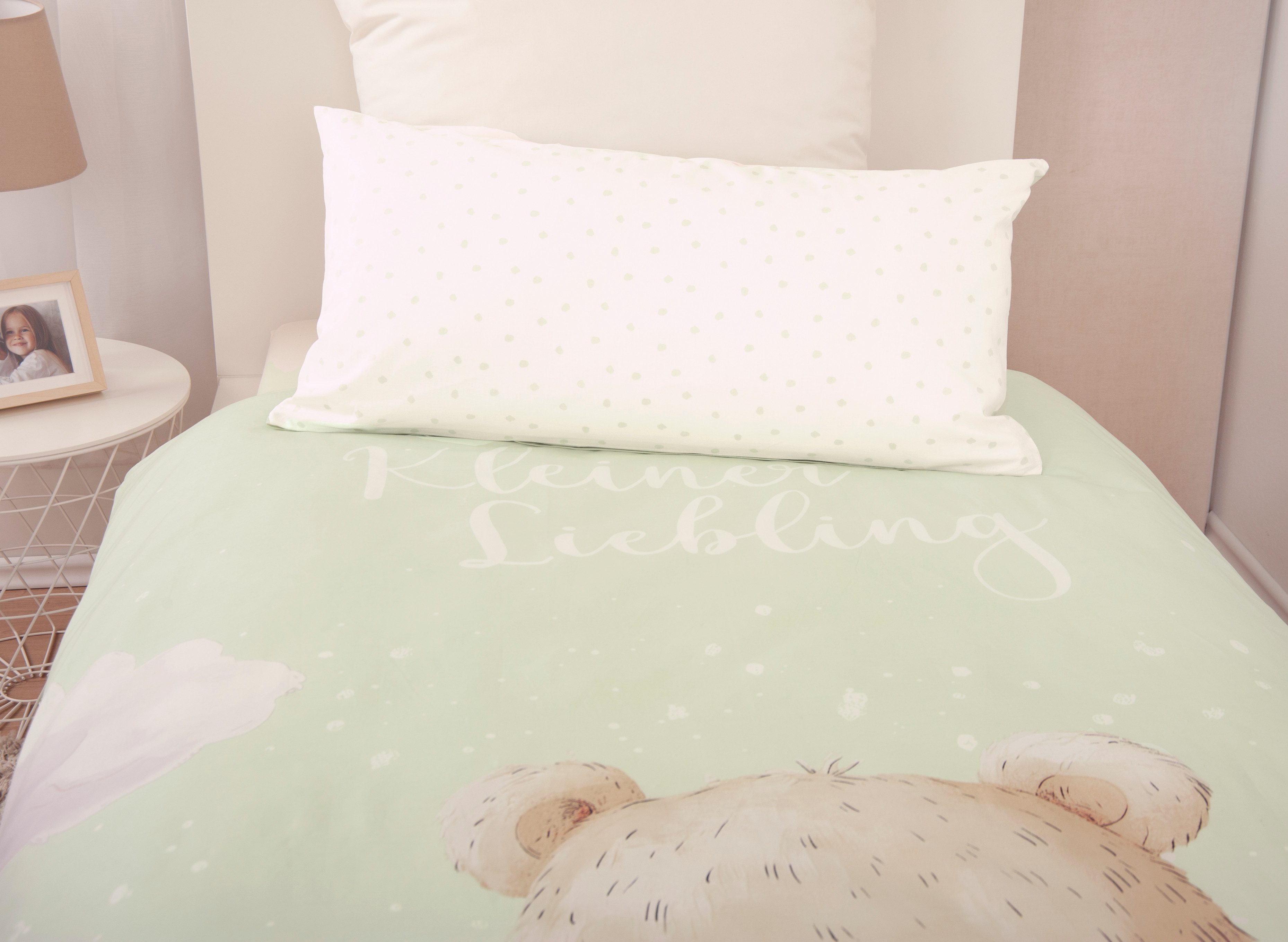 Lüttenhütt Kinderbettwäsche »Kleiner Liebling in Gr. 100x135 und 135x200 cm günstig online kaufen