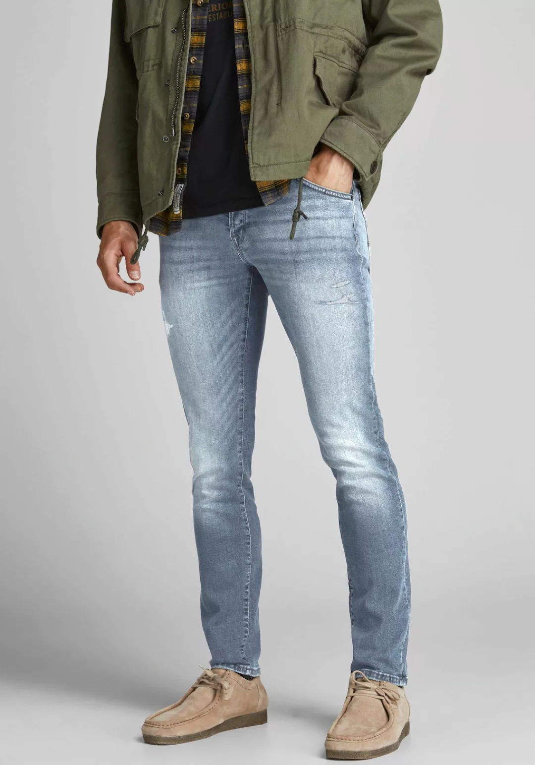 Jack & Jones Slim-fit-Jeans JJIGLENN JJFOX AGI 304 50SPS NOOS günstig online kaufen