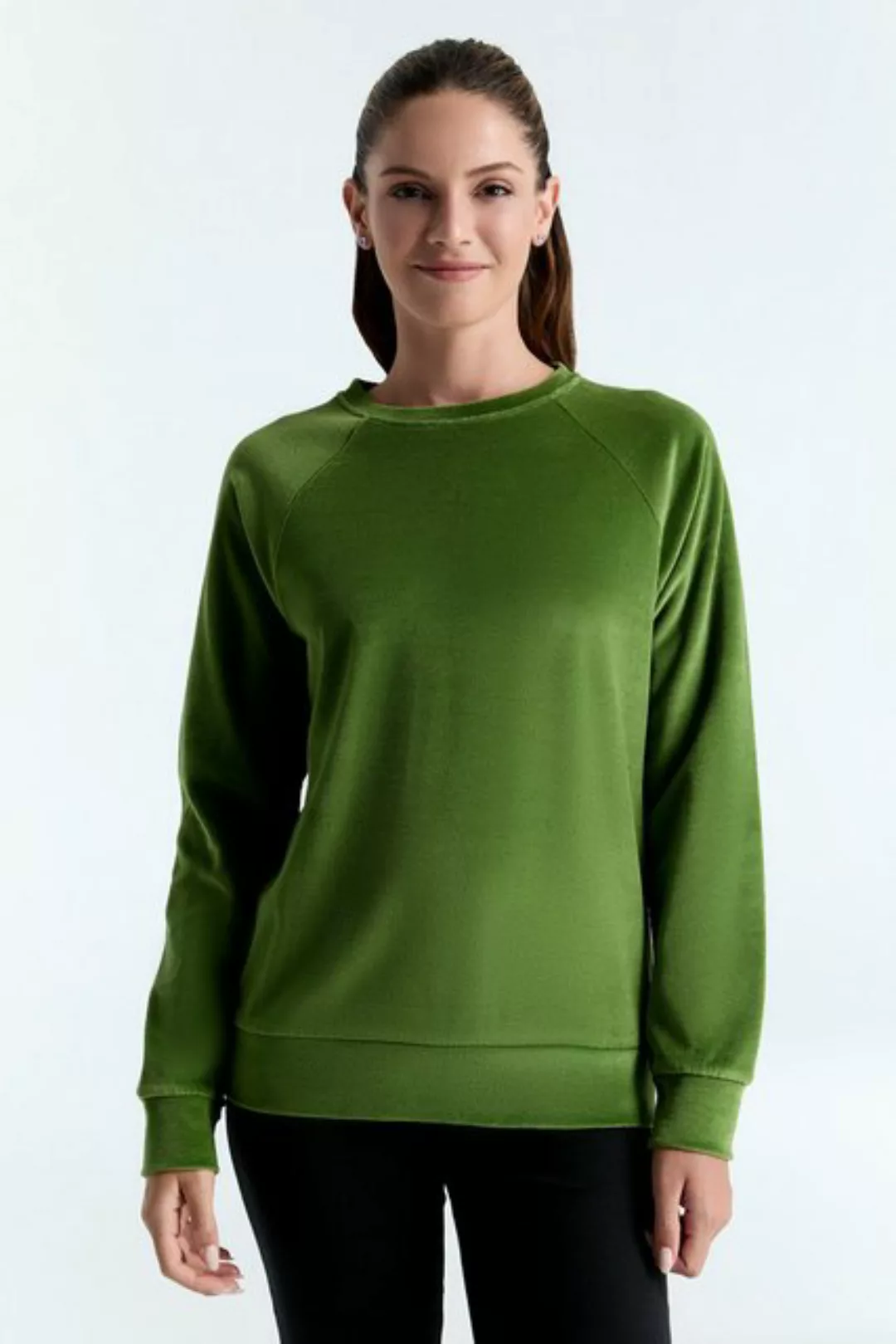 Leela COTTON Sweatshirt Nickysweatshirt günstig online kaufen