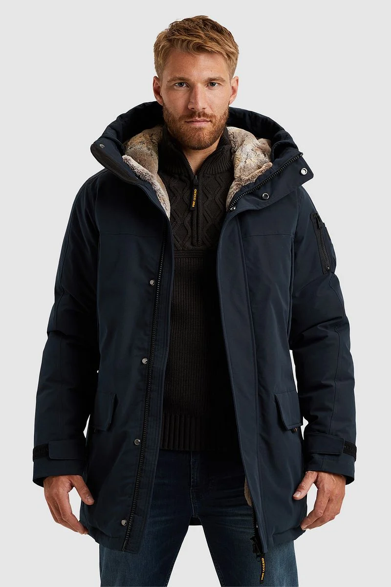 PME Legend Ice Pilot Parka Navy - Größe M günstig online kaufen