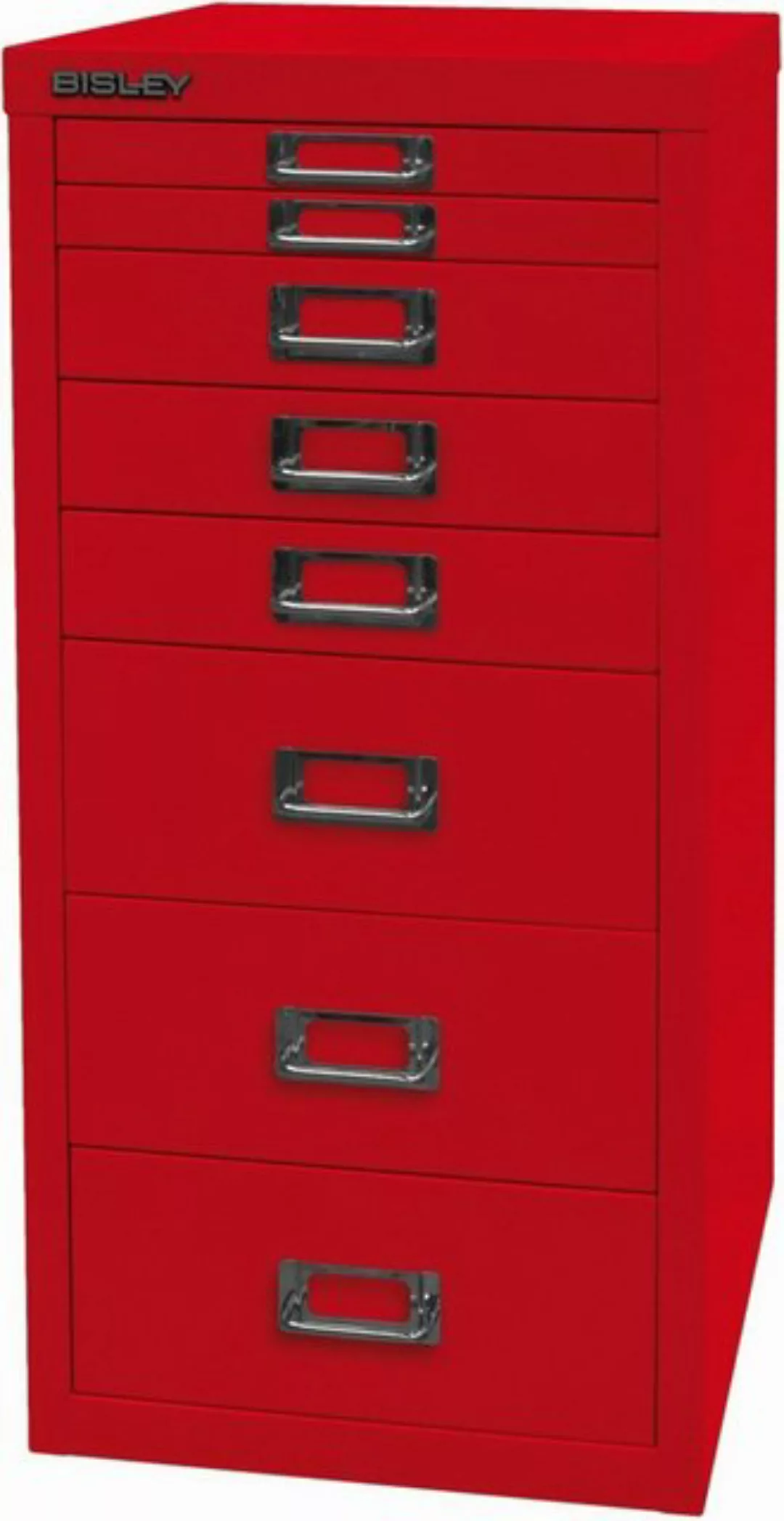 Bisley Beistellschrank MultiDrawer Schrank aus Stahl, 8 Schubladen, ohne So günstig online kaufen