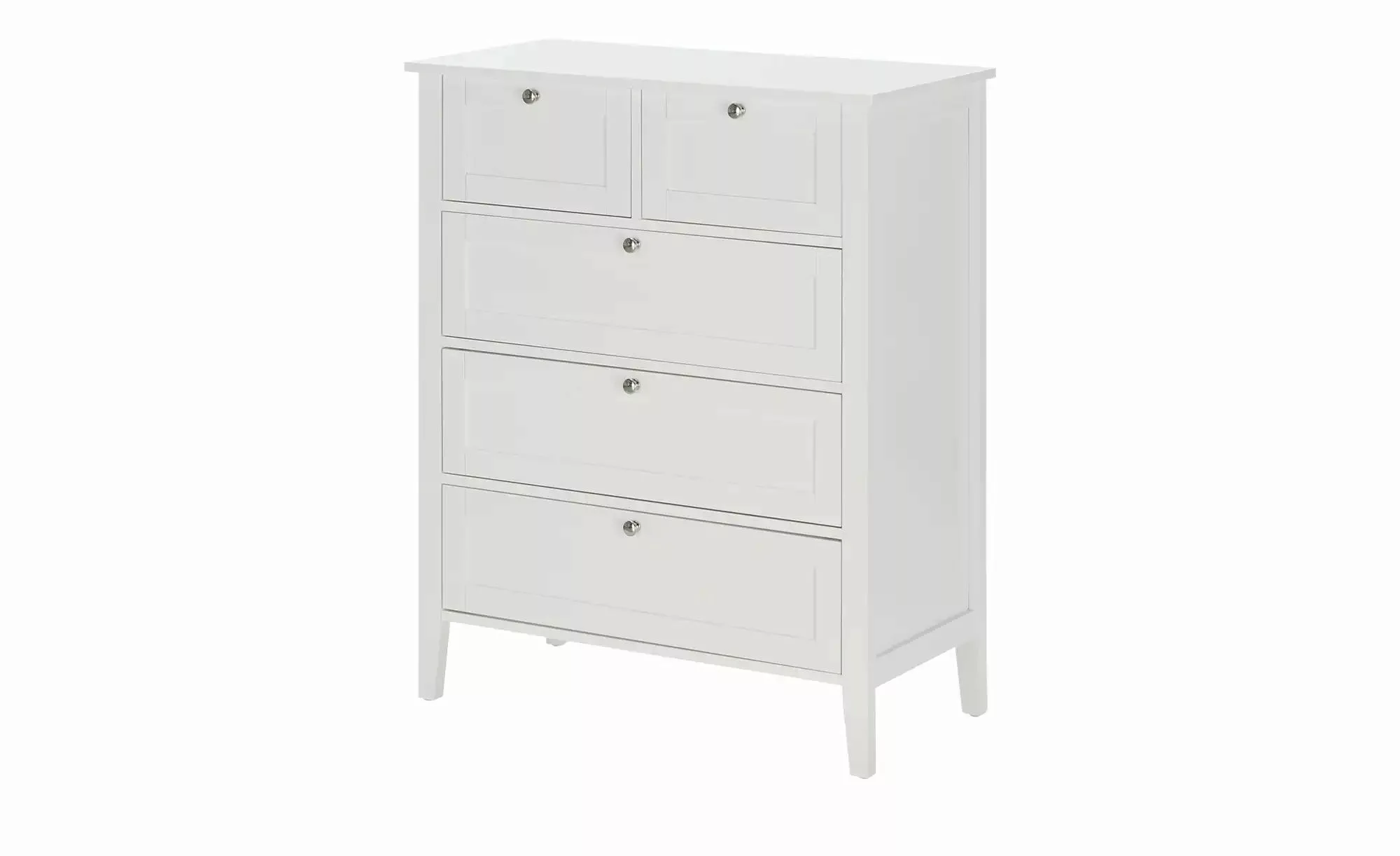 Kommode  Todi ¦ weiß ¦ Maße (cm): B: 80 H: 96 T: 39 Kommoden & Sideboards > günstig online kaufen