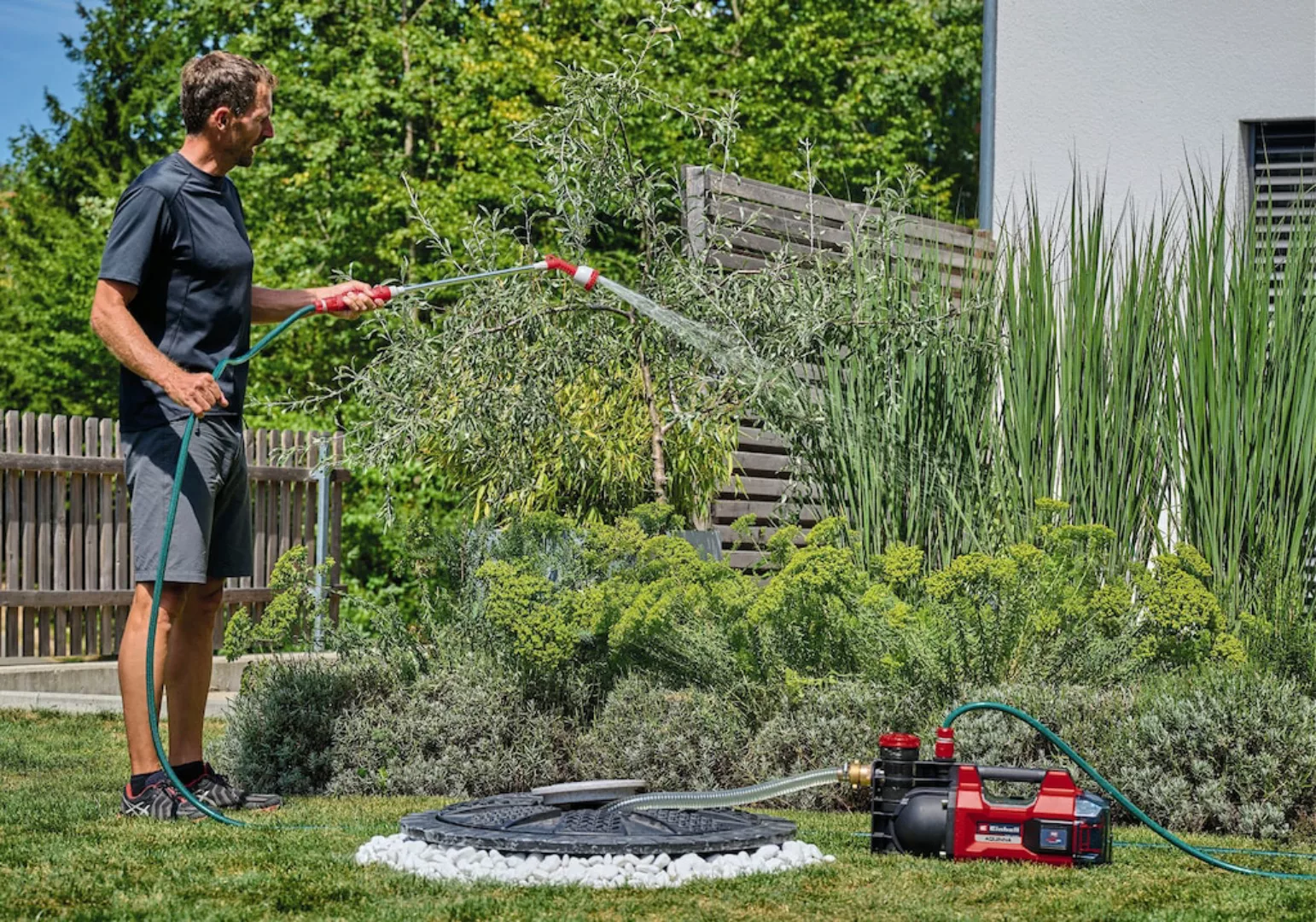 Einhell Akku-Gartenpumpe "AQUINNA 36/34", ohne Akku und Ladegerät günstig online kaufen