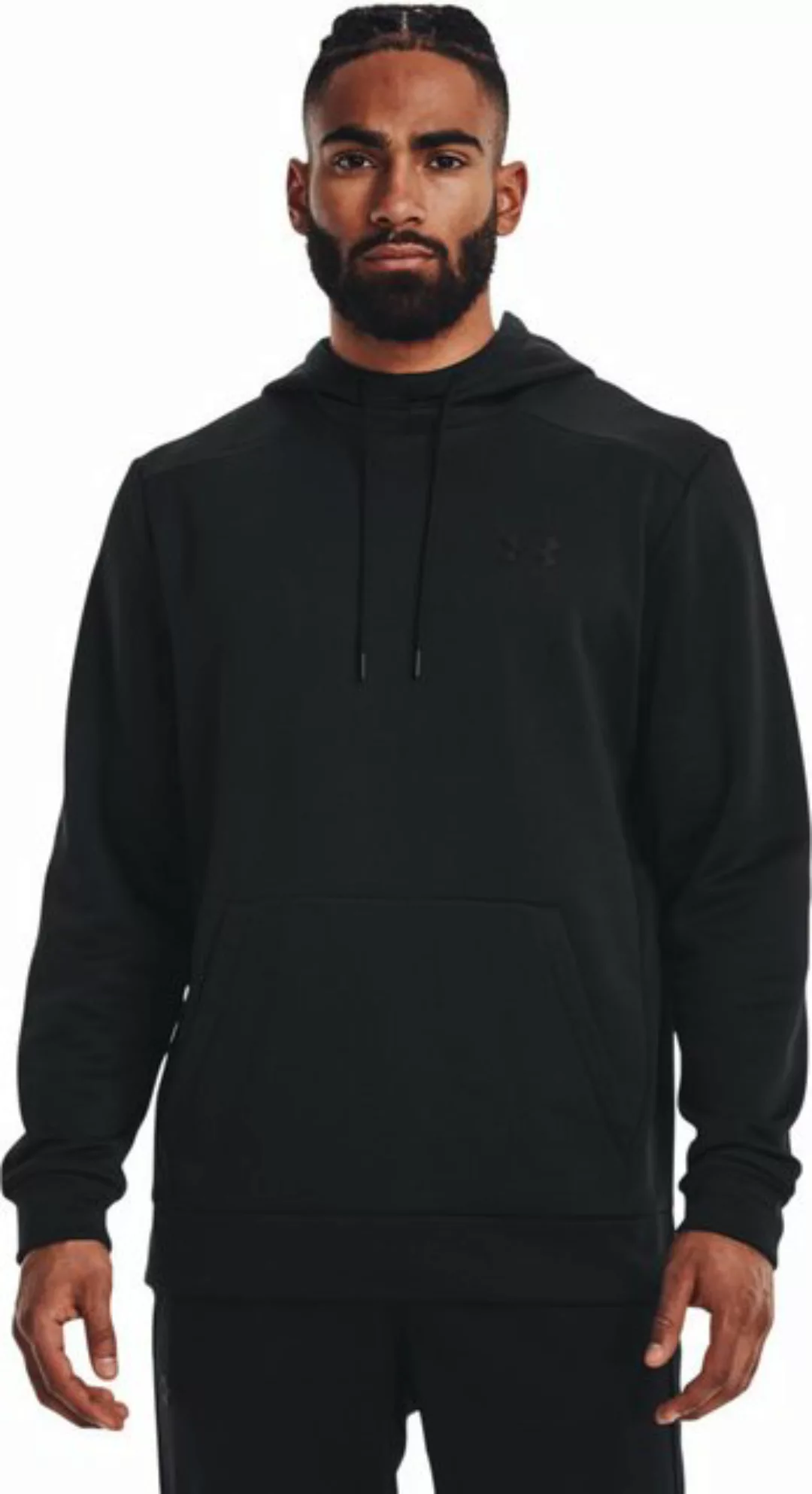 Under Armour® Kapuzensweatshirt UA ARMOUR FLEECE HOODIE BLACK günstig online kaufen