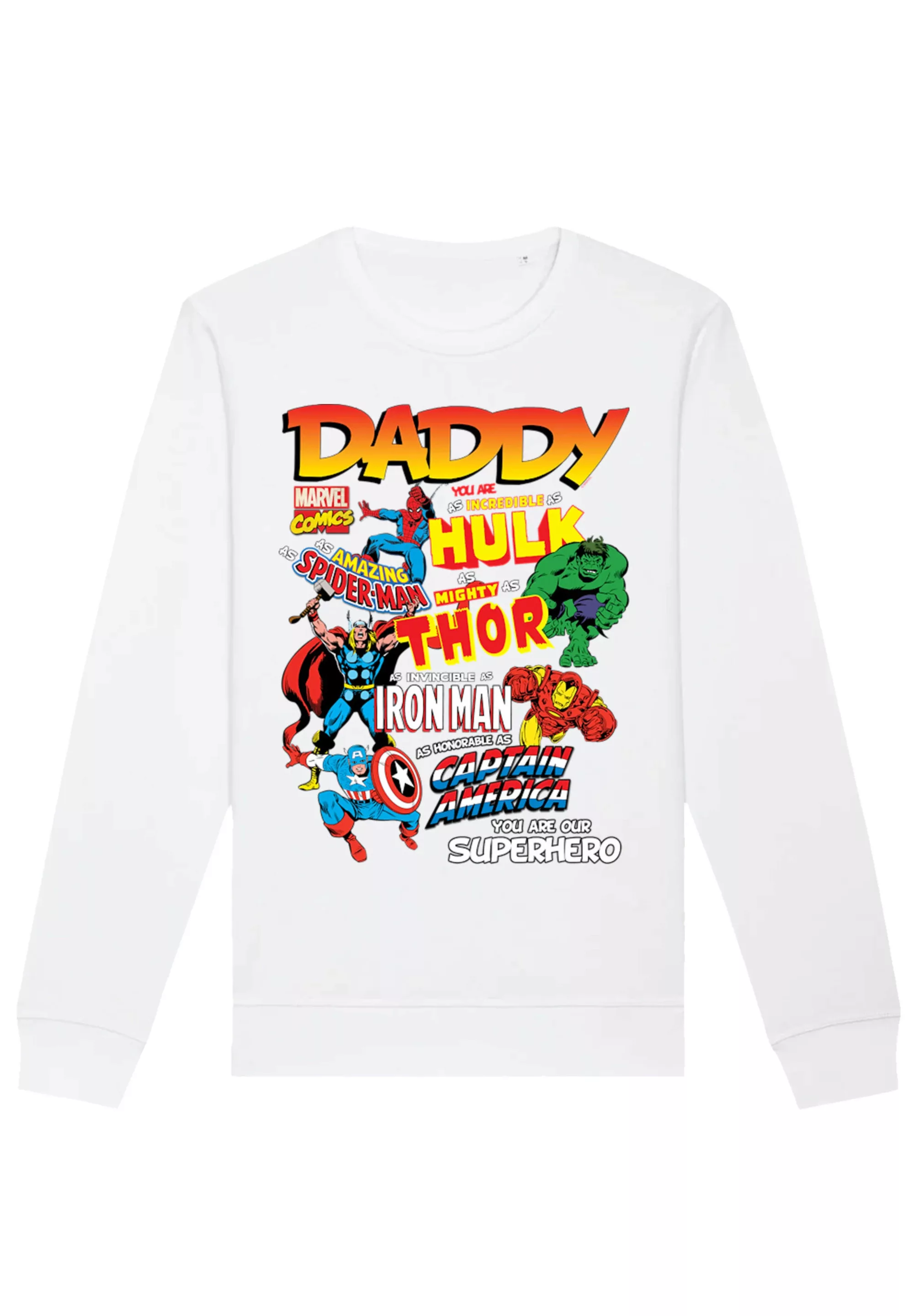 F4NT4STIC Sweatshirt "Marvel Comics Our Dad Superhero", Premium Qualität günstig online kaufen