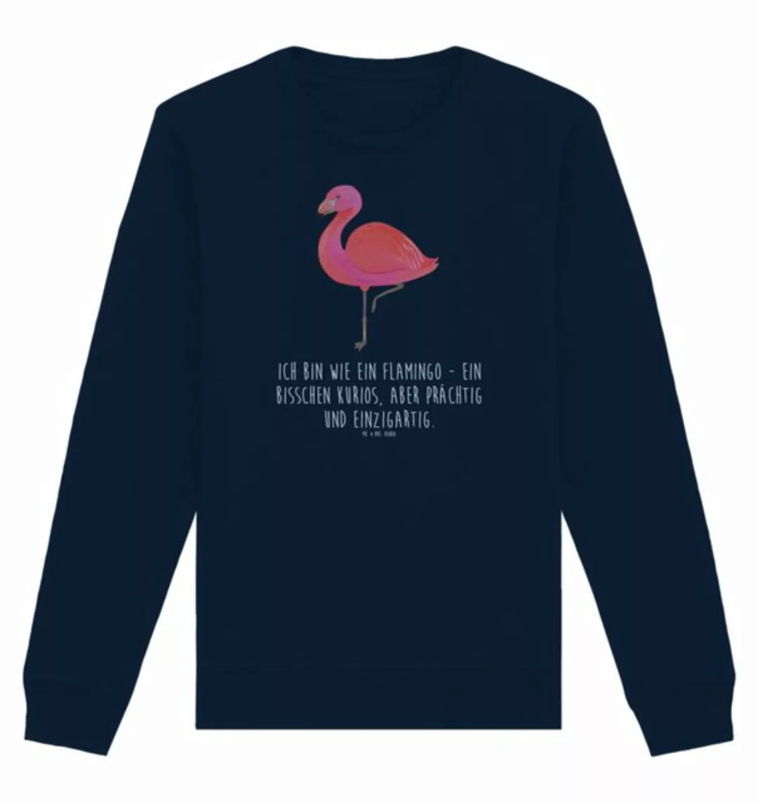 Mr. & Mrs. Panda Longpullover Flamingo Classic Größe M - French Navy - Gesc günstig online kaufen