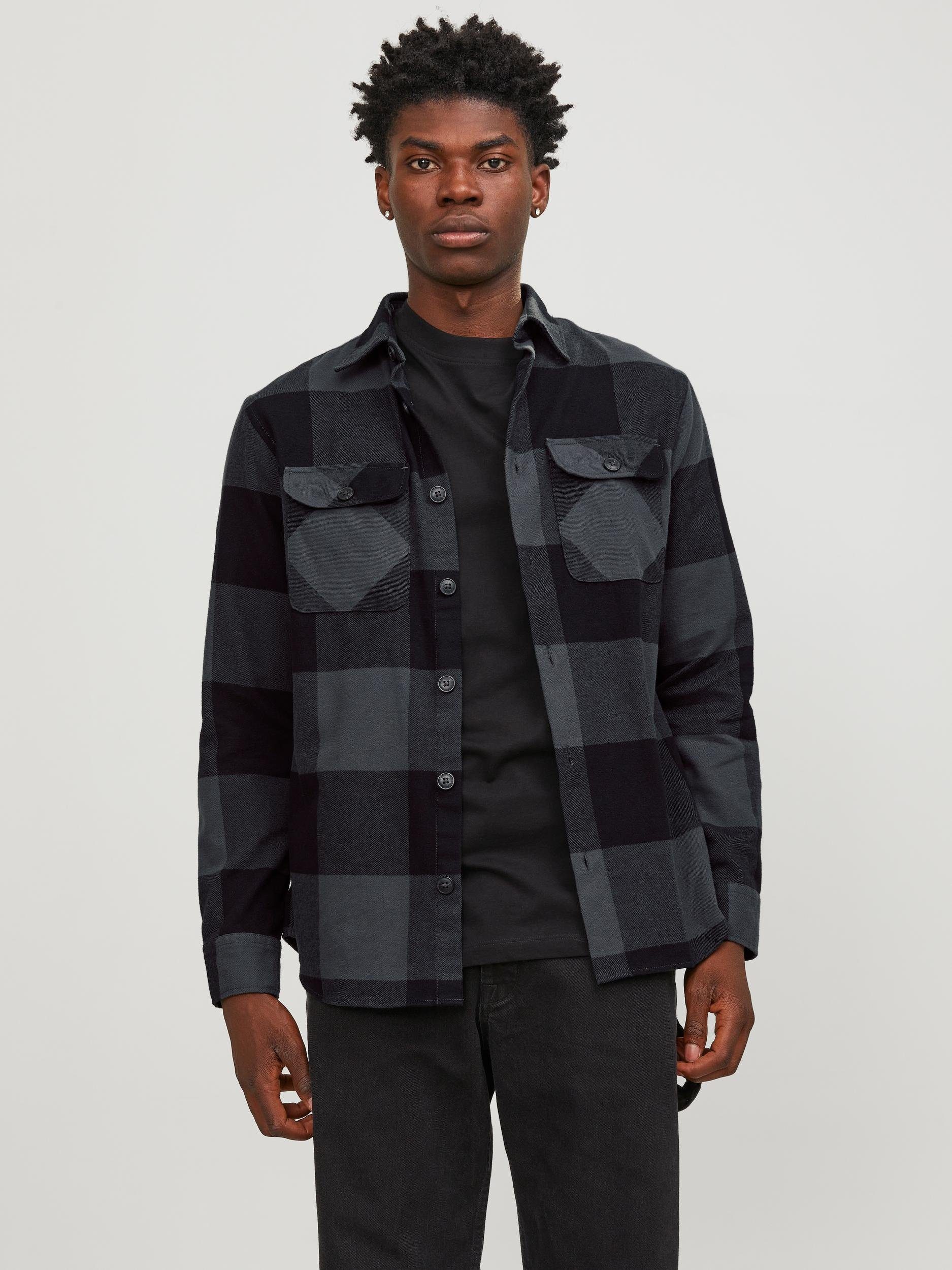 Jack & Jones Langarmhemd JJEDARREN OVERSHIRT günstig online kaufen
