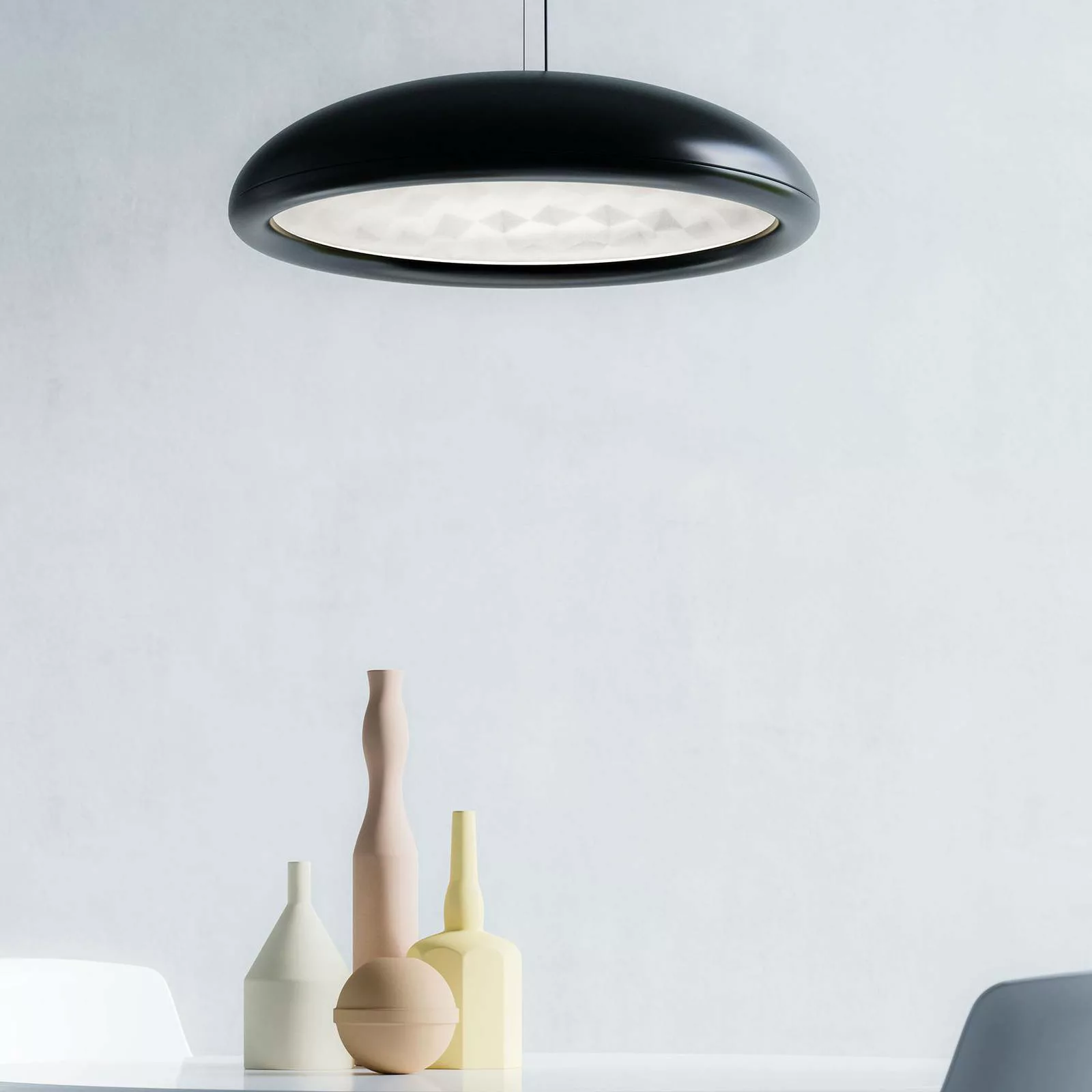 Rotaliana Febo H1 LED-Hängelampe schwarz-matt günstig online kaufen