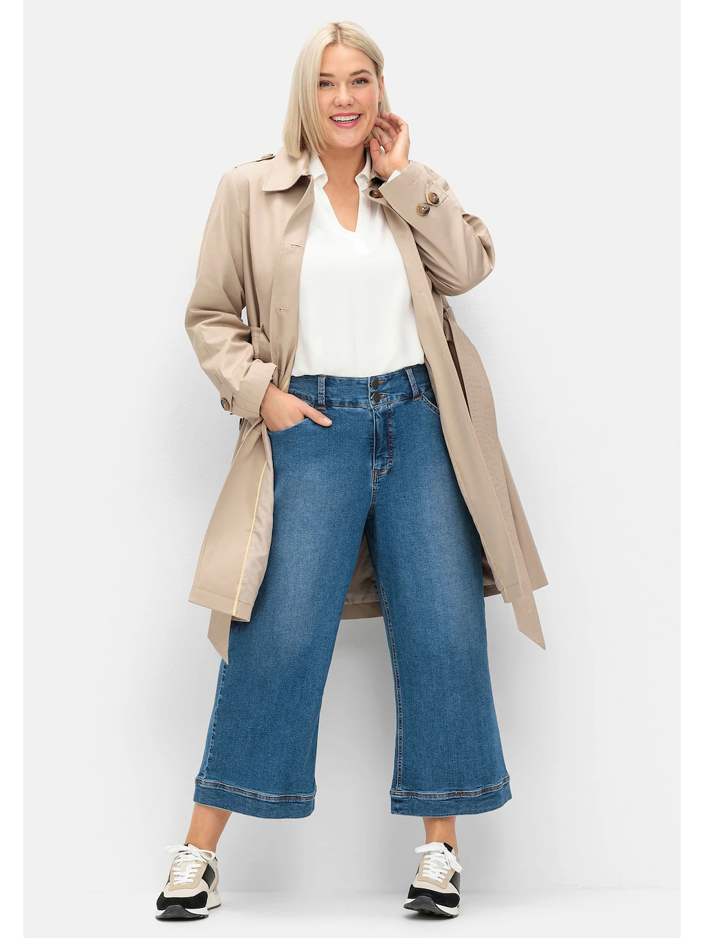 Sheego Stretch-Jeans "Große Größen", im Curvy-Schnitt MANUELA günstig online kaufen