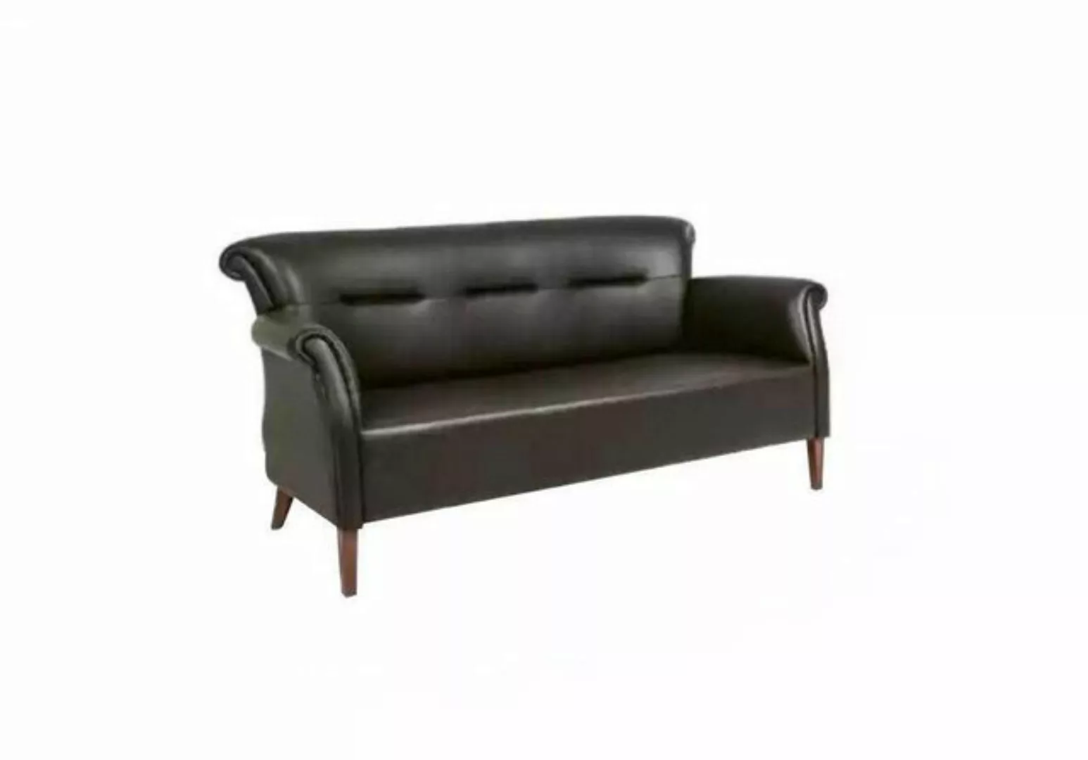 Xlmoebel Sofa Zeitgemäßes Dunkles Dreisitzer Büro Premium Sofa, 1 Teile, He günstig online kaufen