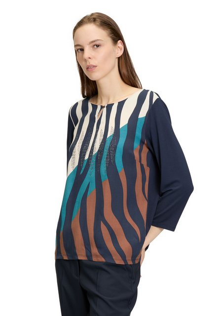 Betty Barclay 3/4-Arm-Shirt Betty Barclay Blusenshirt mit Aufdruck (1-tlg) günstig online kaufen