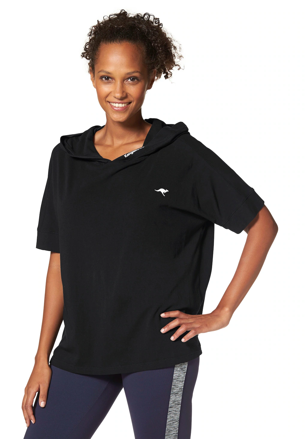 KangaROOS T-Shirt mit Kapuze Große Größen günstig online kaufen