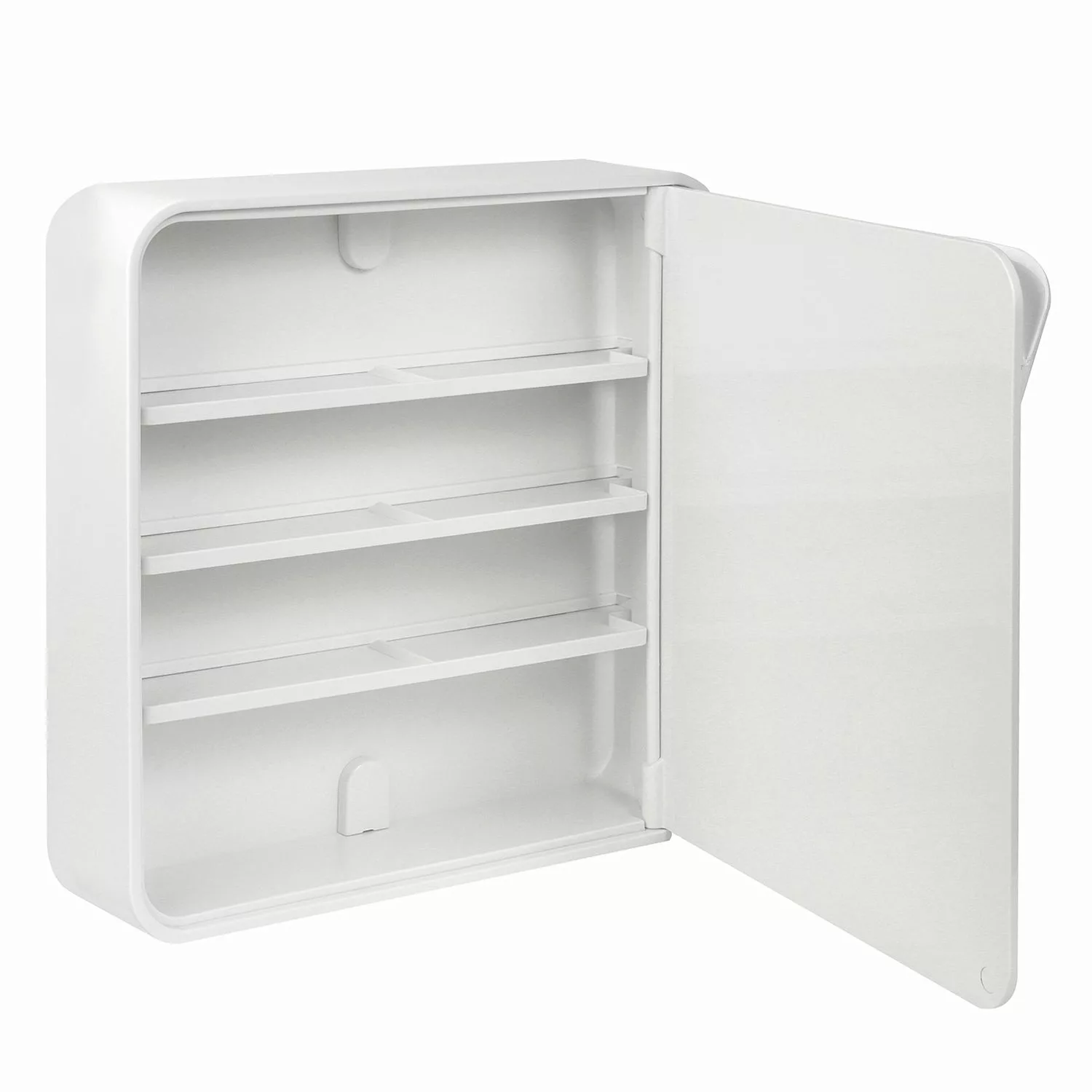 home24 Paperflow Medizinschrank multiBox Kunststoff Weiß 32x32x7 cm (BxHxT) günstig online kaufen