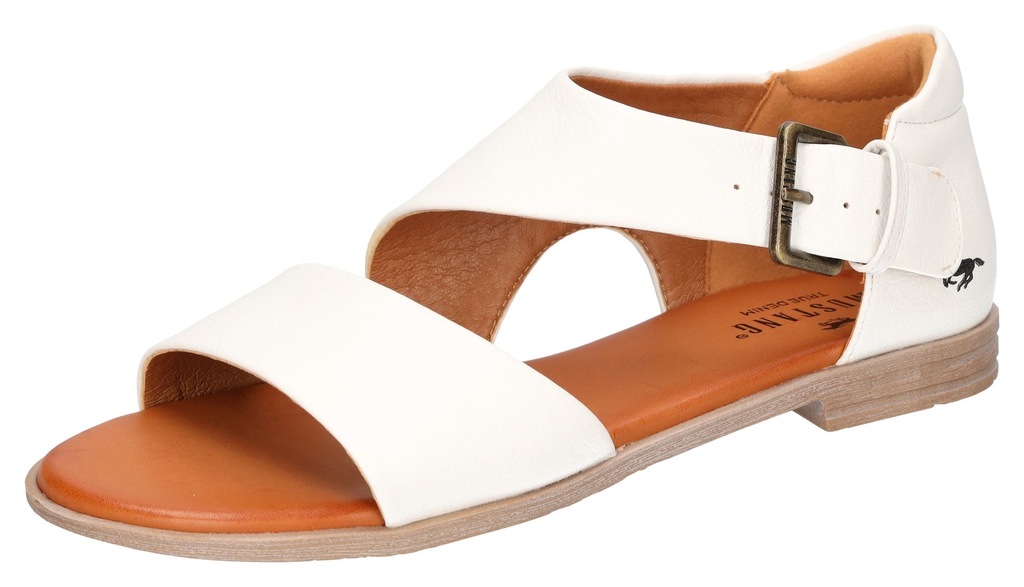 Mustang Shoes Sandale, Sommerschuh, Sandalette, Riemchensandale in asymmetr günstig online kaufen