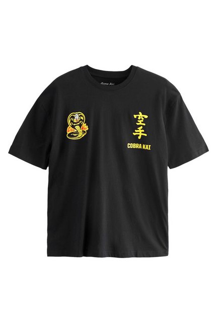 Next T-Shirt Lizenziertes Relaxed Fit T-Shirt, Cobra Kai (1-tlg) günstig online kaufen