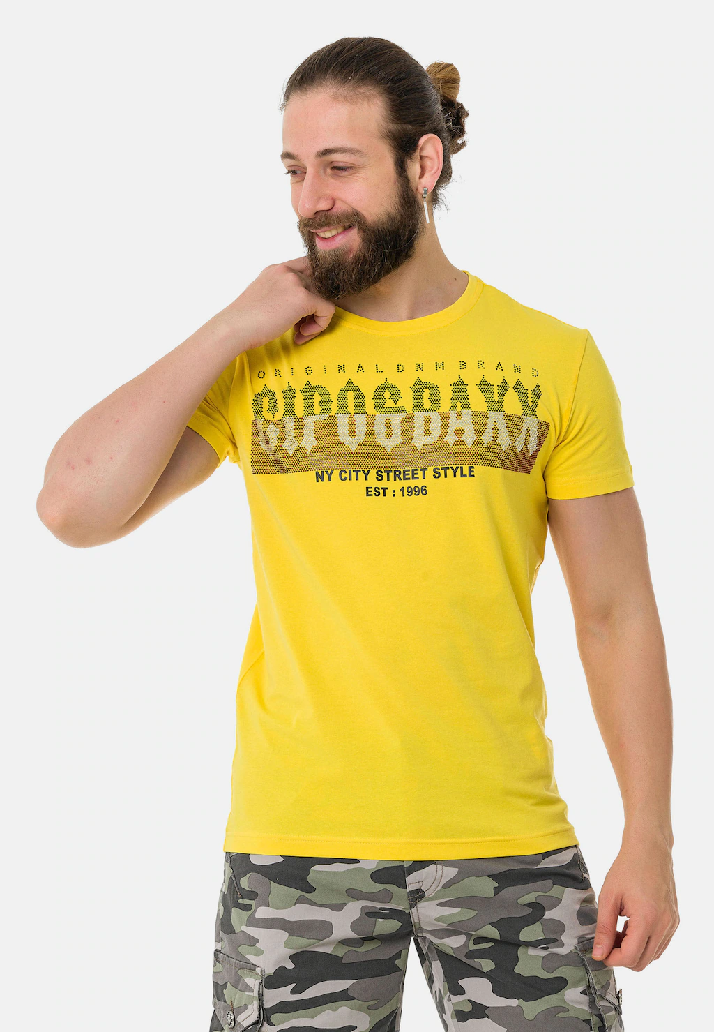 Cipo & Baxx T-Shirt "T-Shirt", mit markantem Print günstig online kaufen