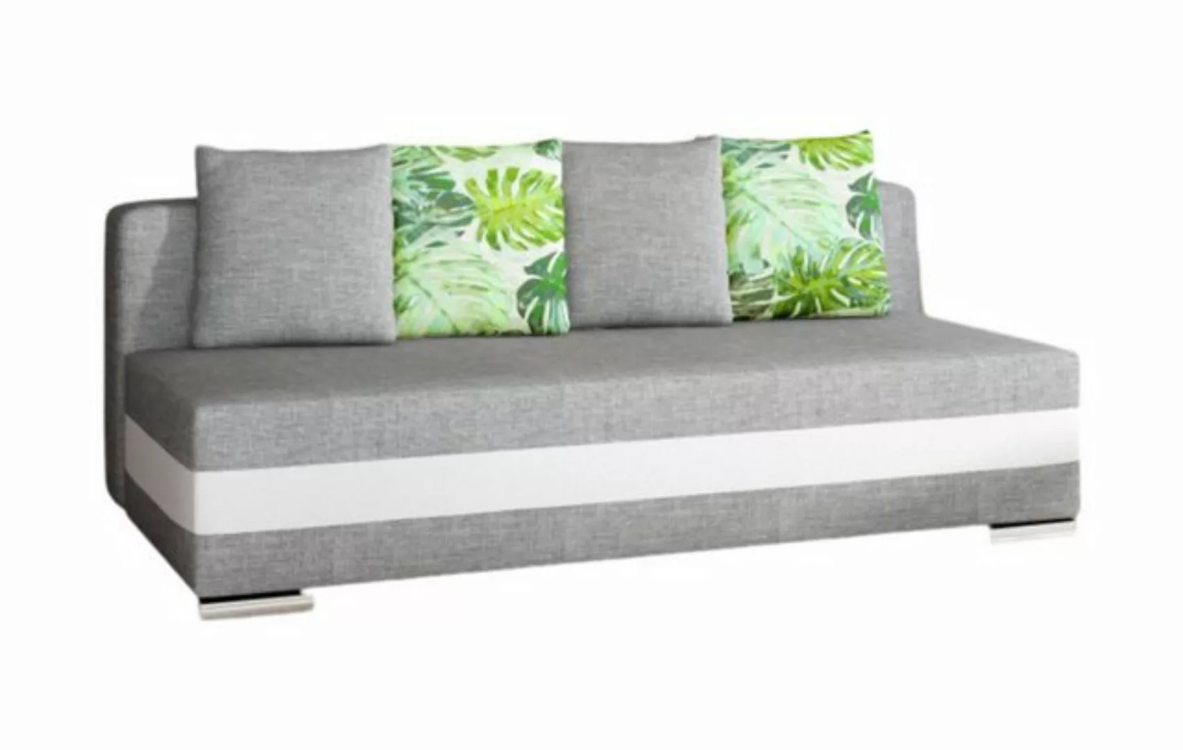 Luxusbetten24 Schlafsofa Designer Sofa Carina, mit Schlaffunktion und Staur günstig online kaufen