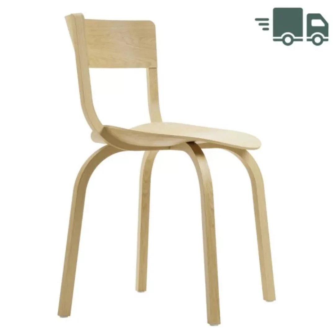 THONET 404 Holzstuhl | Eiche klar lackiert günstig online kaufen