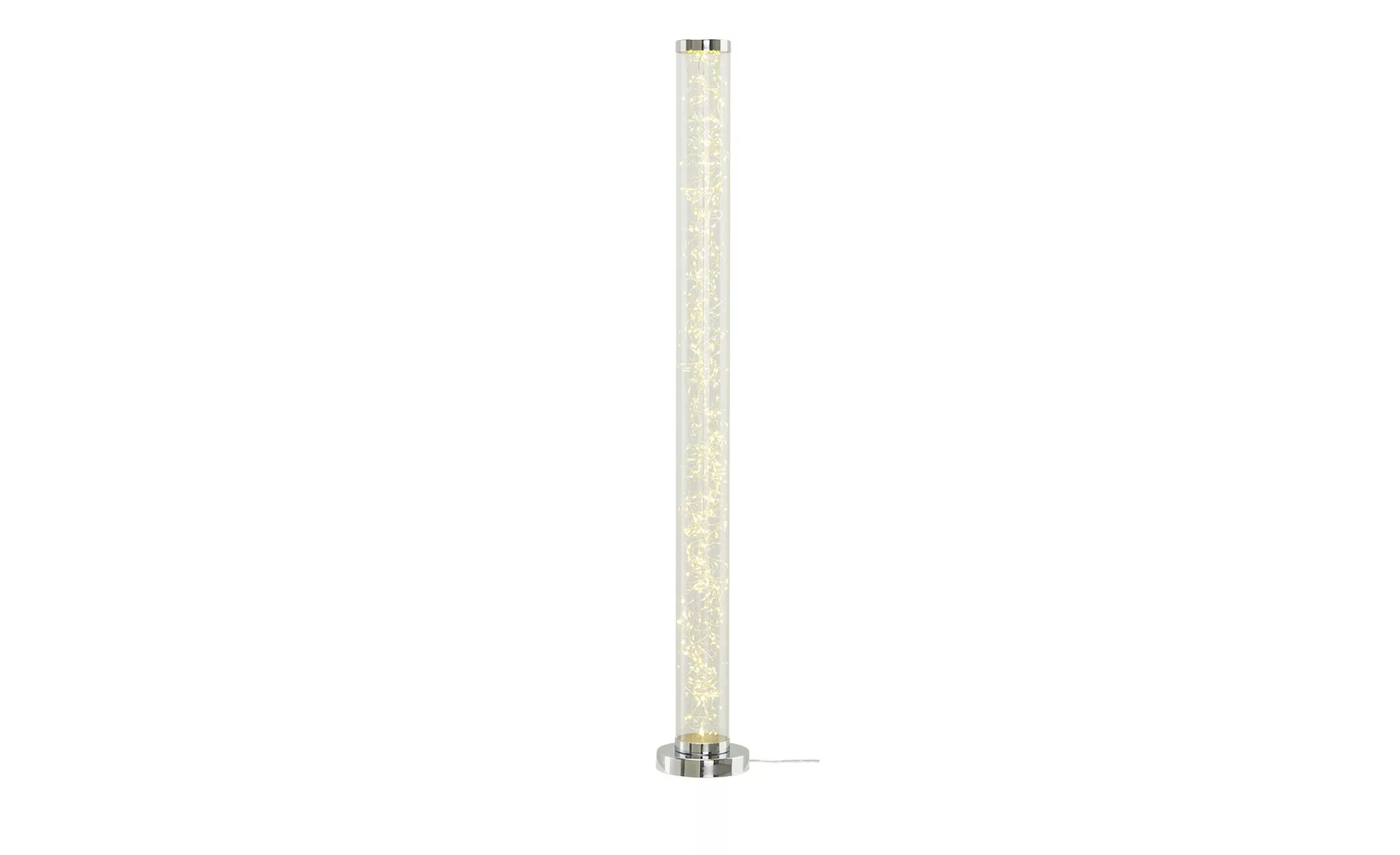 KHG LED-Stehleuchte, Säule `Stars´ ¦ silber ¦ Maße (cm): H: 100  Ø: 13 Lamp günstig online kaufen