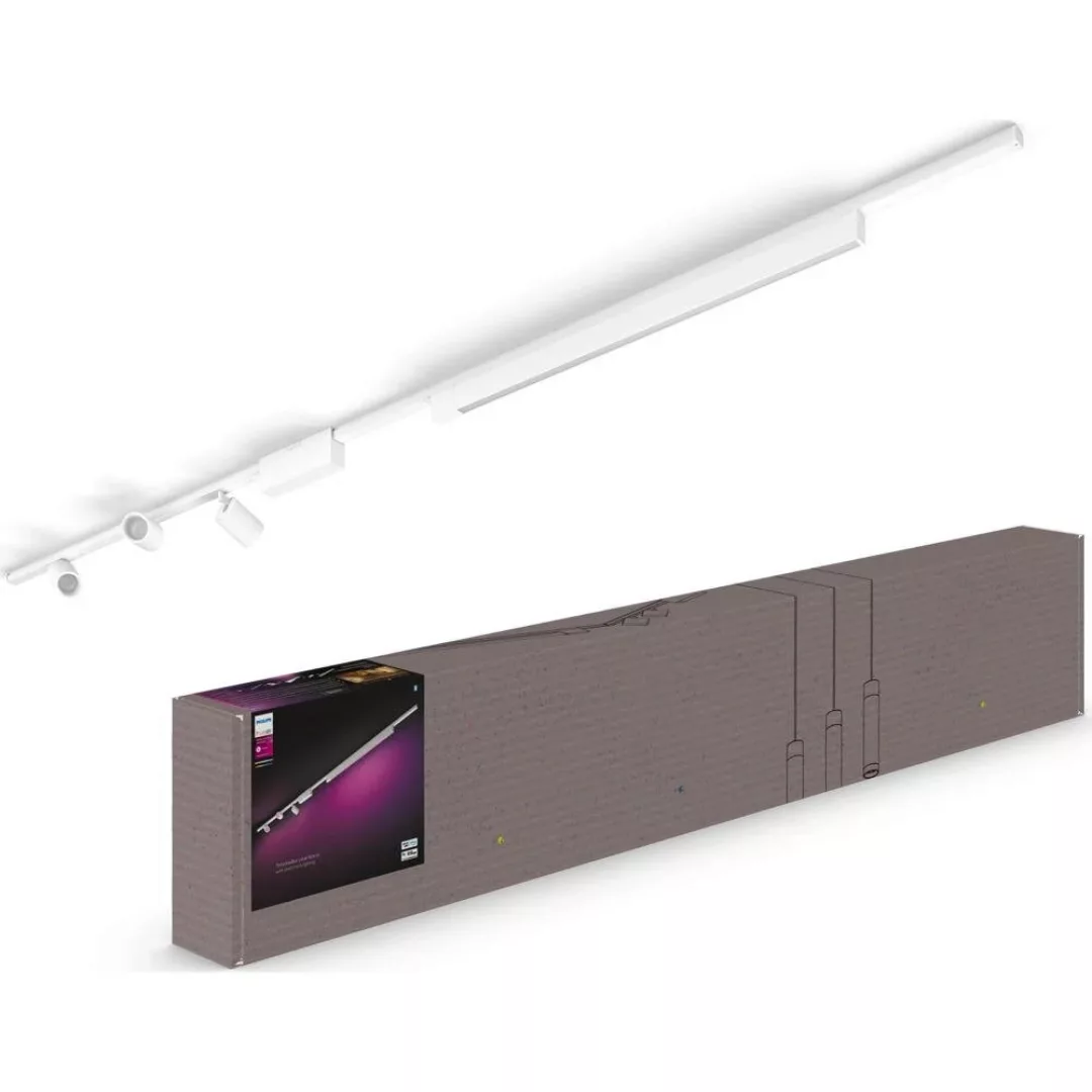 Philips Hue Perifo 3x Spots + Lightbar, weiß günstig online kaufen