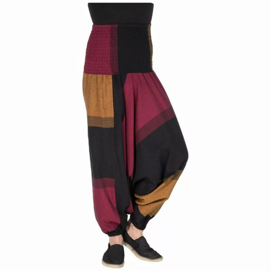 KUNST UND MAGIE Yogahose KUNST&MAGIE Damen bunt one size Boho Yoga Harems/F günstig online kaufen