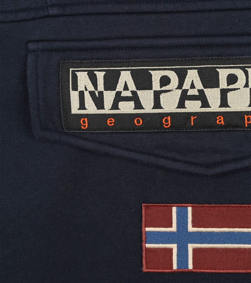 Napapijri Burgee Pullover Blau - Größe M günstig online kaufen