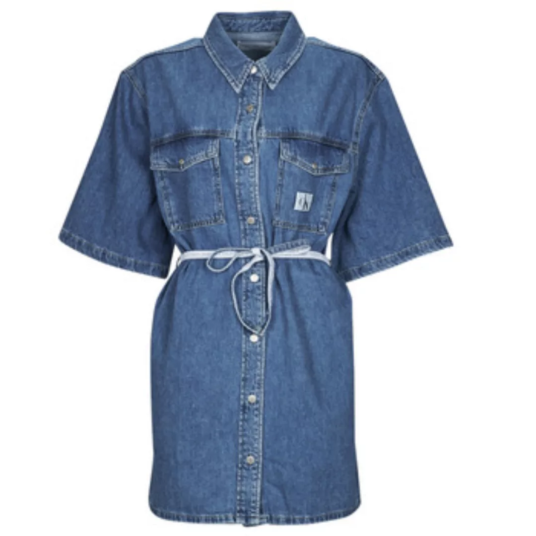 Calvin Klein Jeans  Kurze Kleider UTILITY BELTED SHIRT DRESS günstig online kaufen