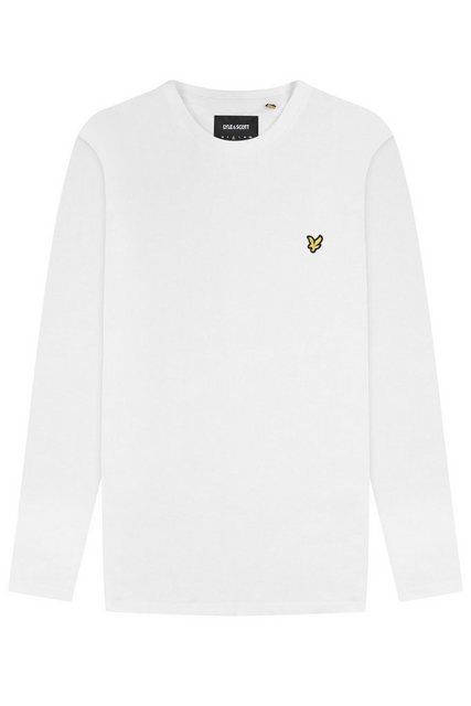 Lyle & Scott Langarmshirt 100% Baumwolle Gerader Schnitt günstig online kaufen