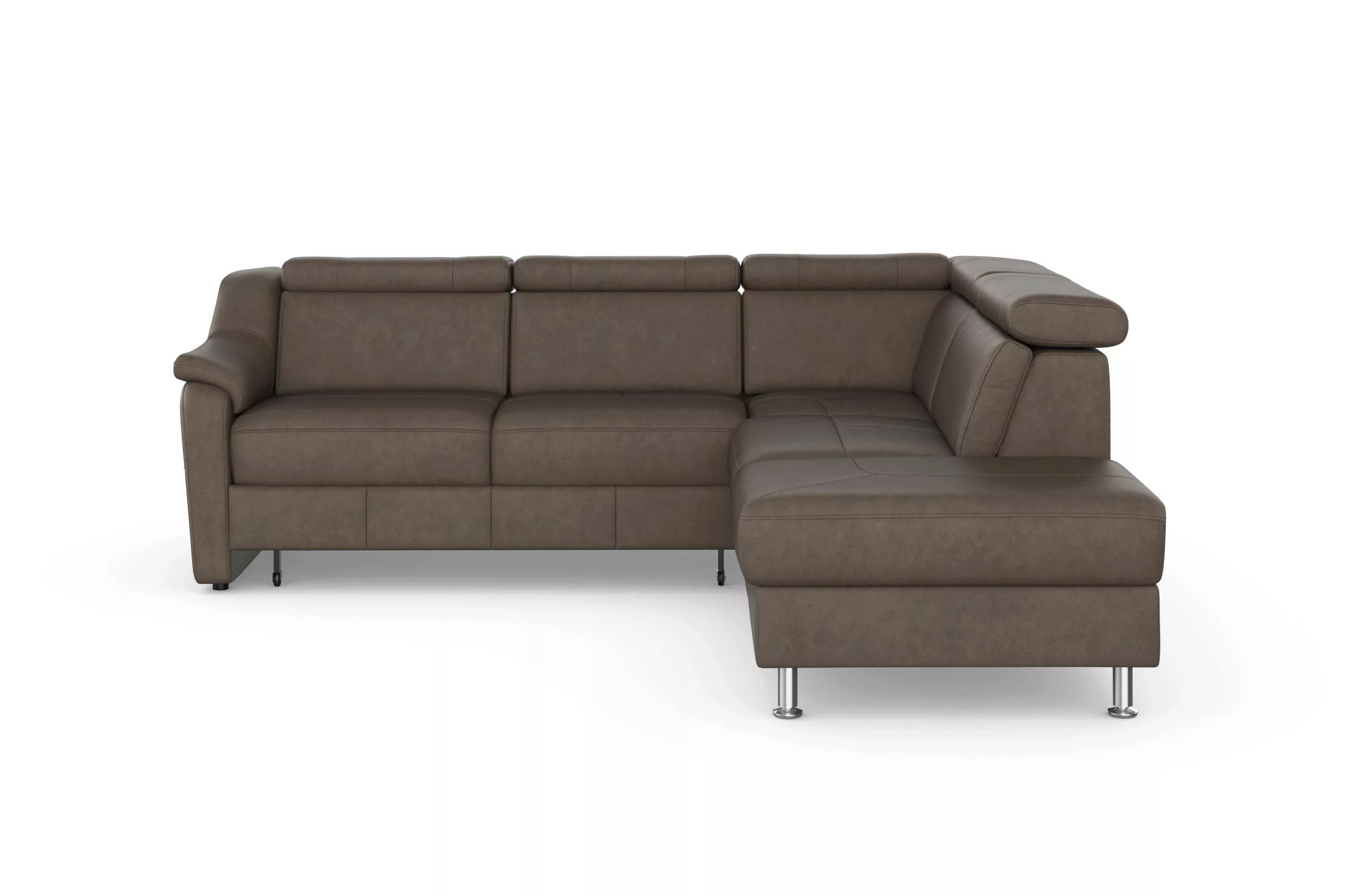 sit&more Ecksofa »Freetown L-Form«, inklusive Kopfteilverstellung und komfo günstig online kaufen