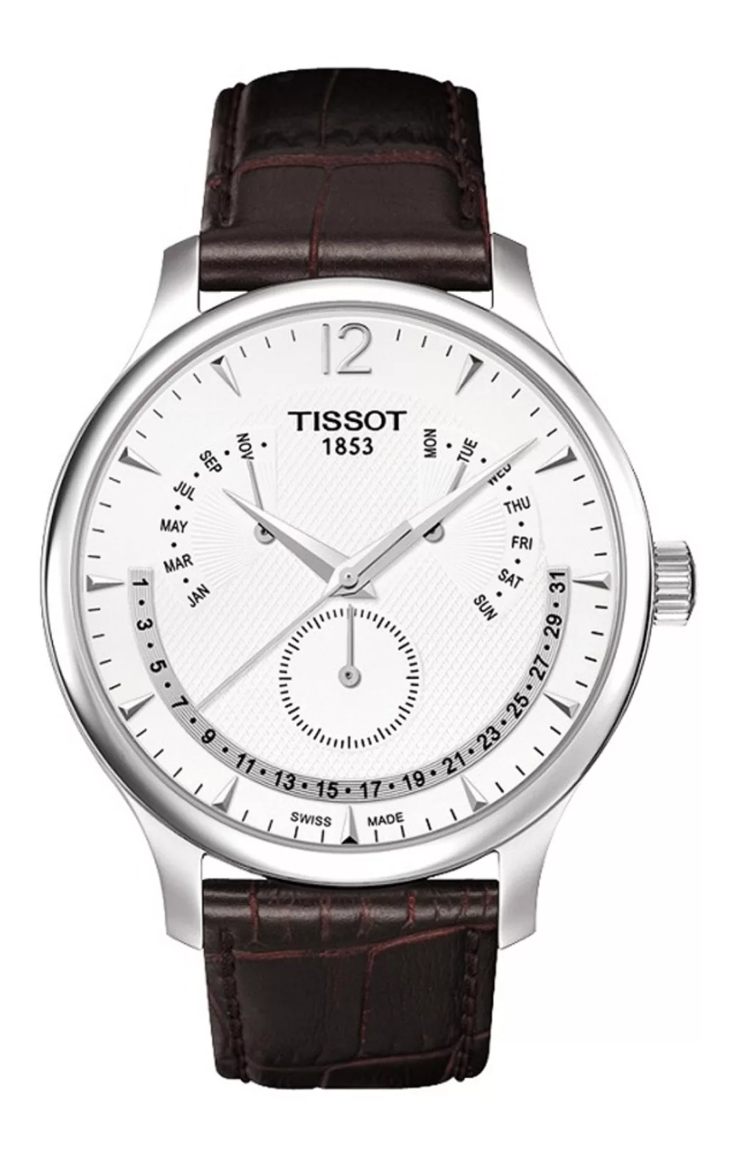 Tissot TRADITION Quartz, PERPETUAL CALENDER T063.637.16.037.00 Herrenuhr günstig online kaufen