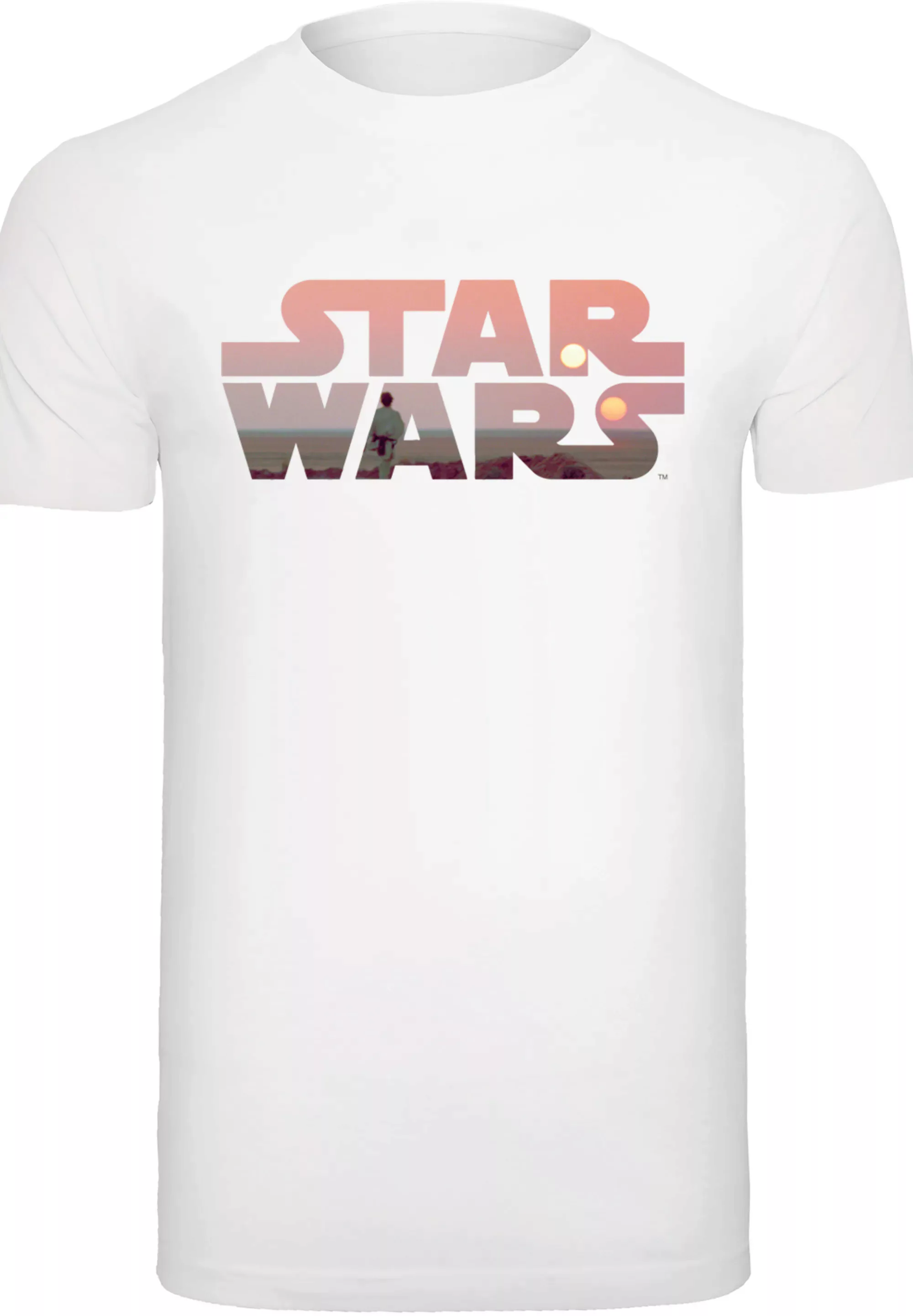 F4NT4STIC T-Shirt "Star Wars Tatooine Logo", Print günstig online kaufen