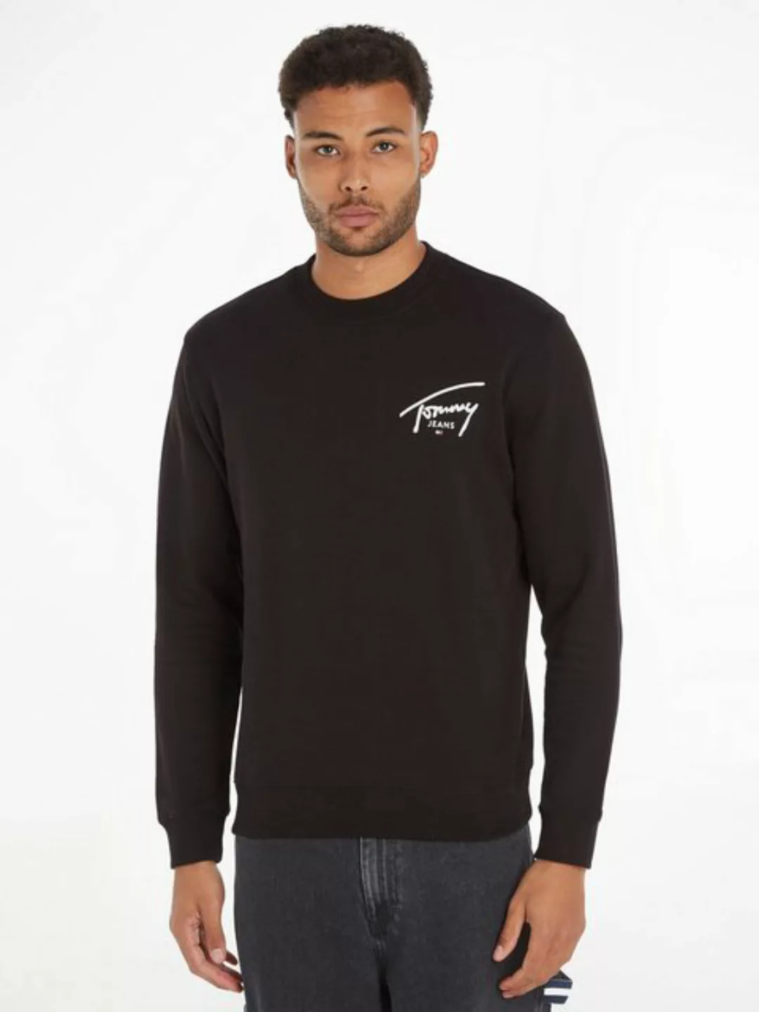 Tommy Jeans Plus Sweater TJM REG ENTRY GRAPHIC CREW EXT Große Größen mit Lo günstig online kaufen