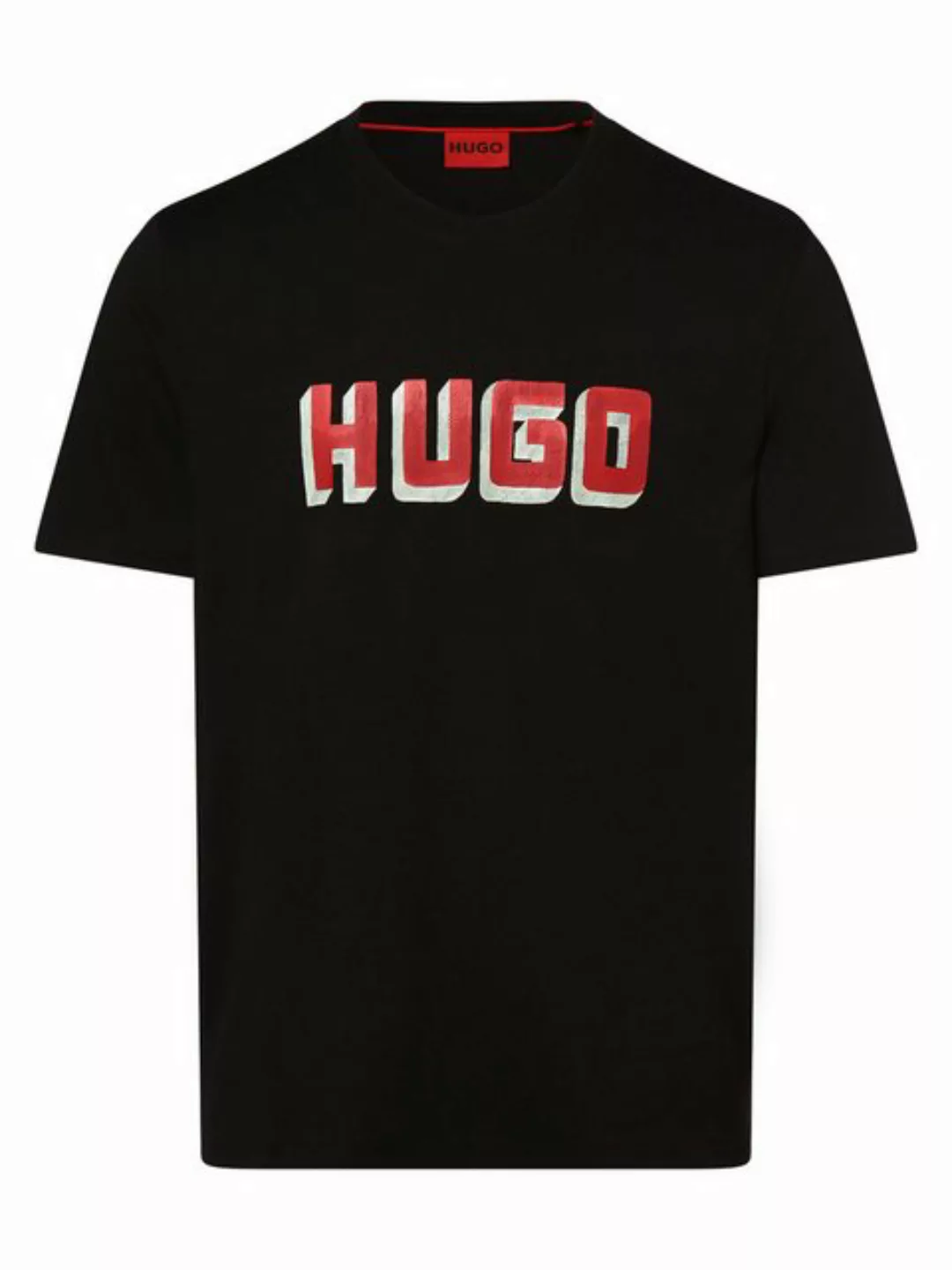 HUGO T-Shirt Daqerio 10257318 01, Black günstig online kaufen