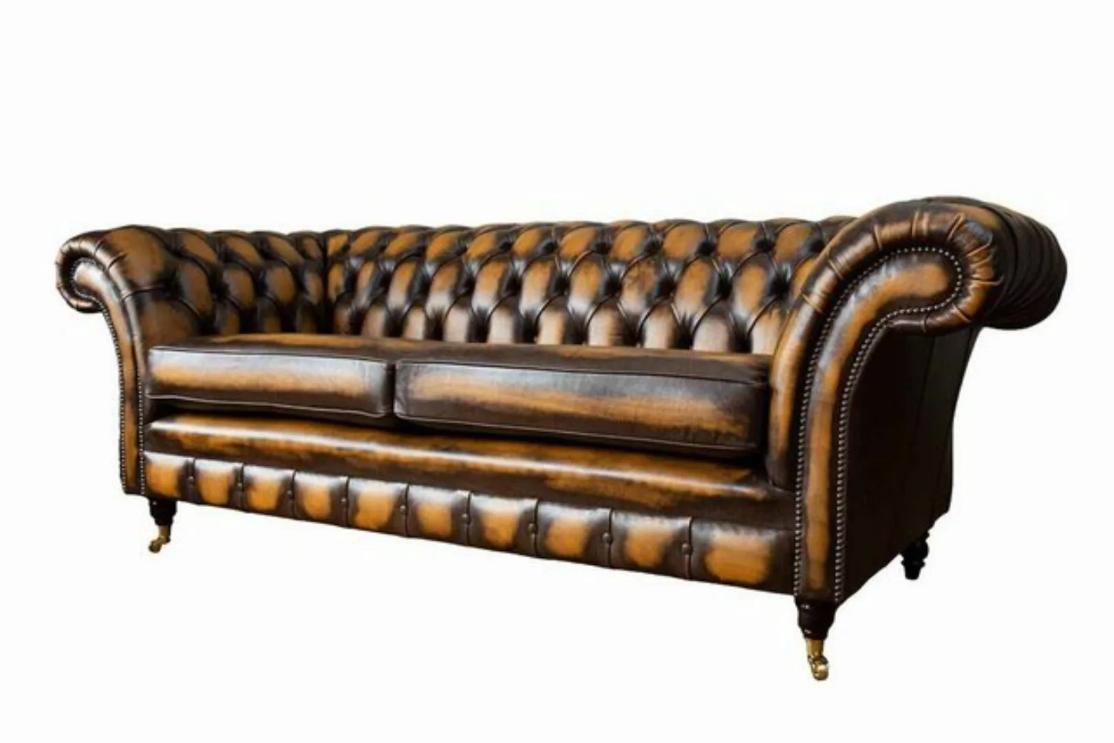 JVmoebel Chesterfield-Sofa TRADITIONELLES 3-SITZER CHESTERFIELD-SOFA AUS AN günstig online kaufen