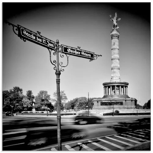 Artland Glasbild "Berlin Siegessäule III", Gebäude, (1 St.), in verschieden günstig online kaufen