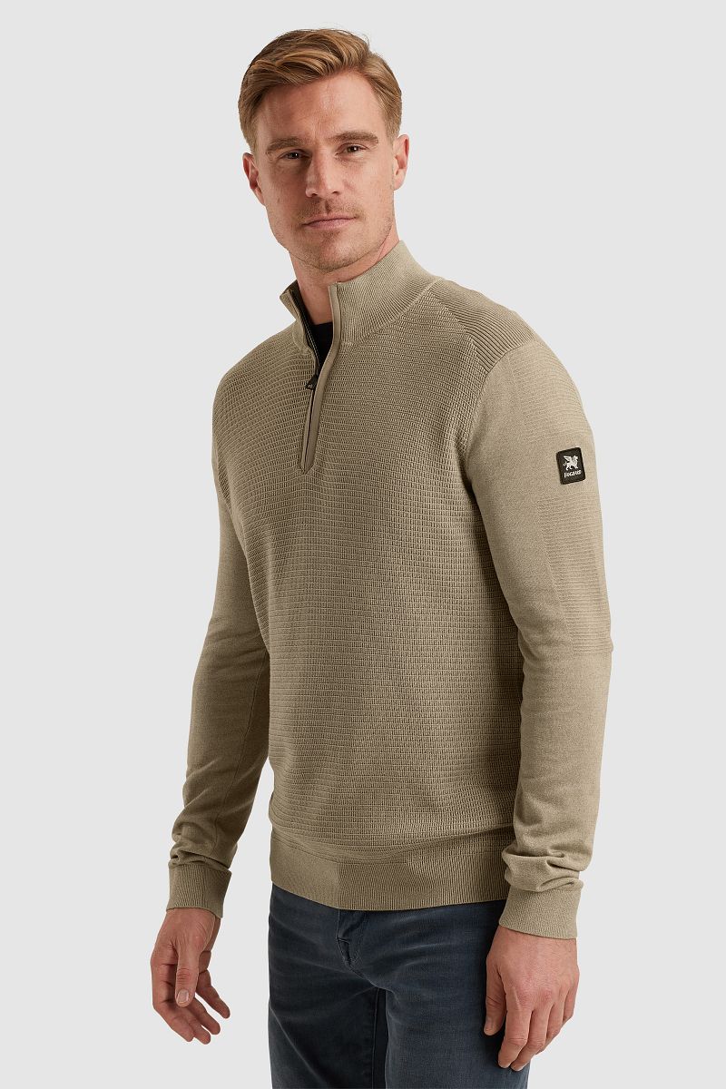 Vanguard Halfzip Pullover Beige  - Größe XL günstig online kaufen