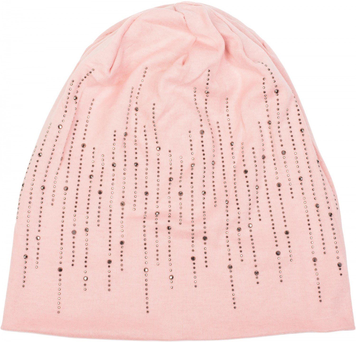 styleBREAKER Beanie Beanie mit Strass Streifen günstig online kaufen