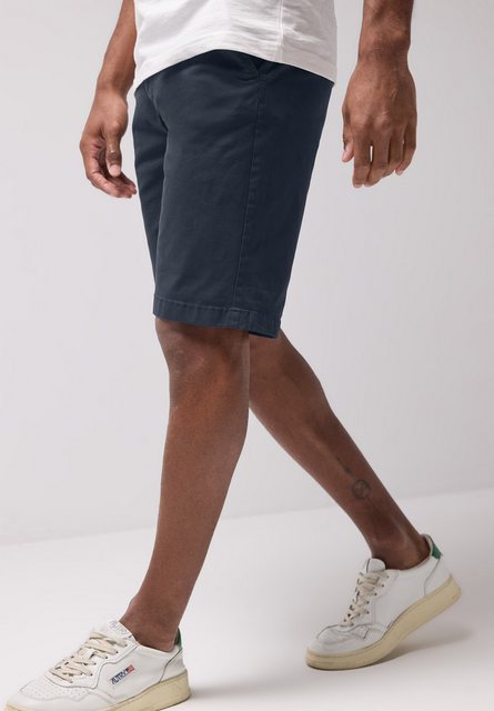 STREET ONE MEN Shorts aus Baumwolle mit Stretchanteil günstig online kaufen