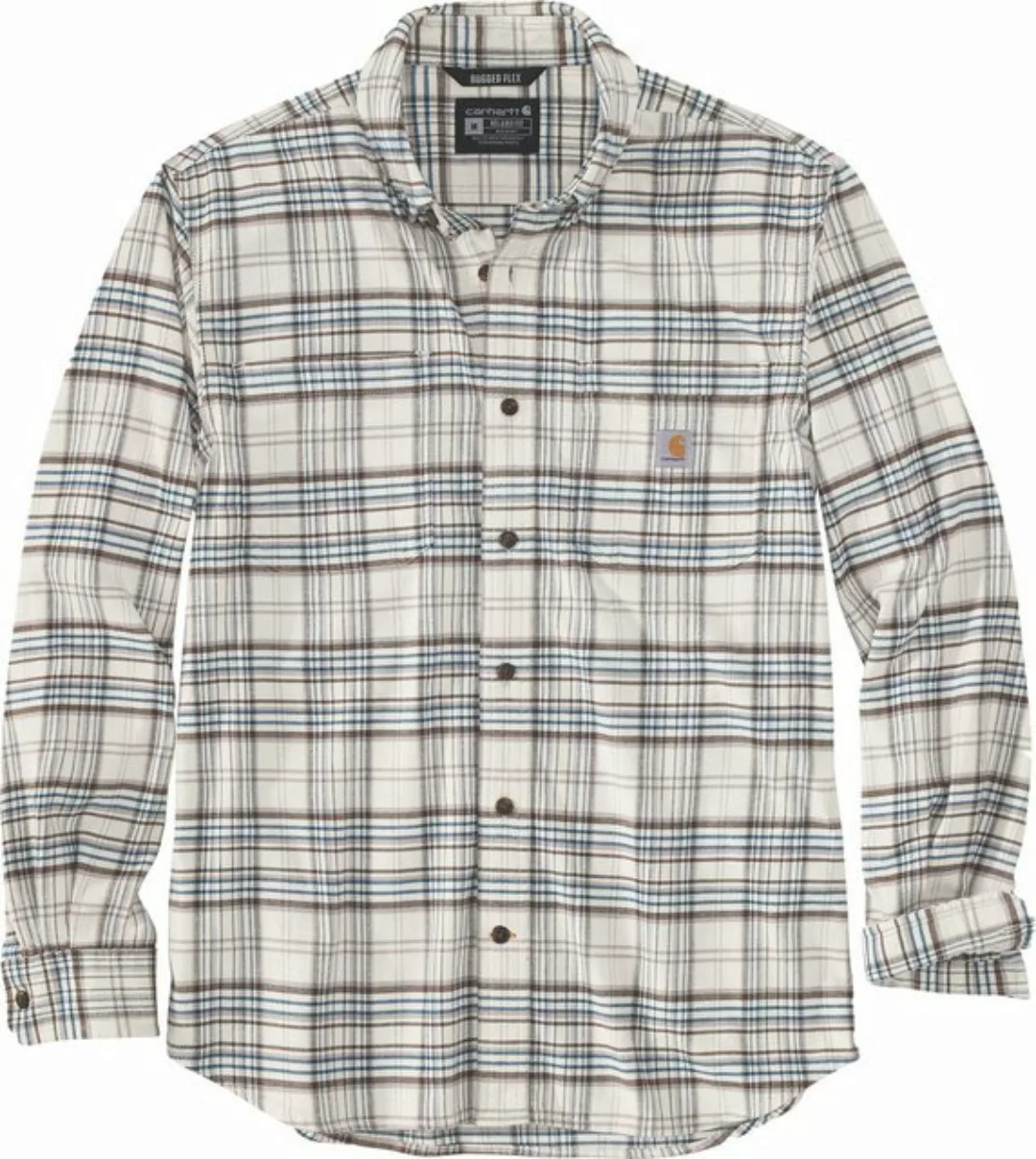 Carhartt Outdoorhemd Carhartt Herren Langarmhemd Midweight Flannel L/S Plai günstig online kaufen