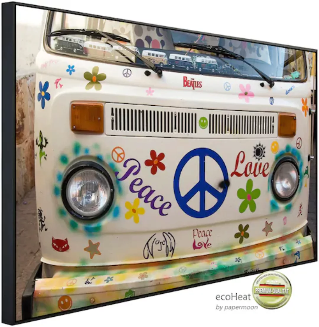 Papermoon Infrarotheizung »Frieden und Liebe« günstig online kaufen