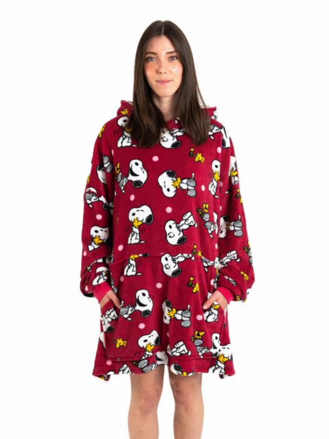 United Labels® Kapuzenpullover The Peanuts Snoopy Oversize Cozy Hoodie Über günstig online kaufen