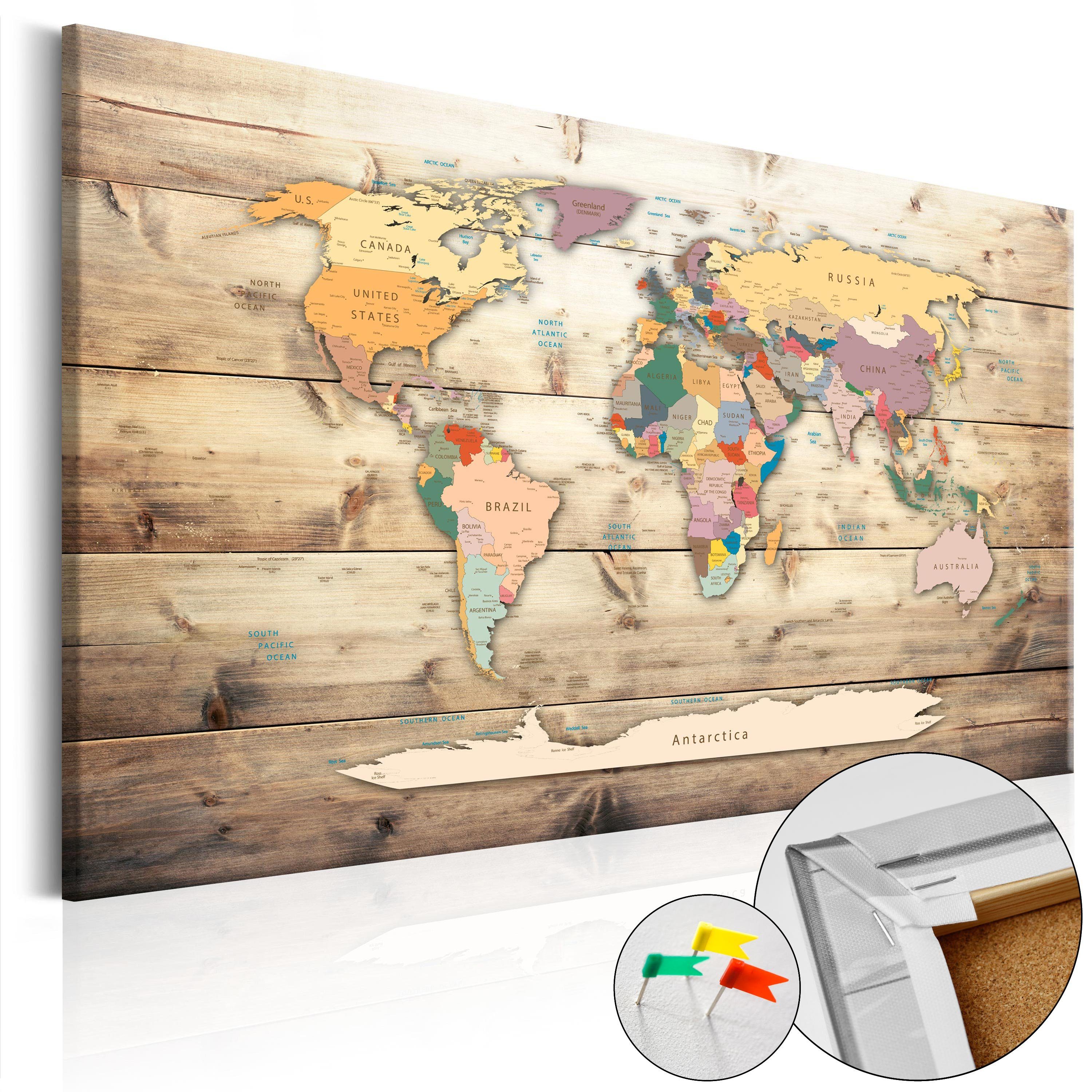 Artgeist Pinnwand The World at Your günstig online kaufen